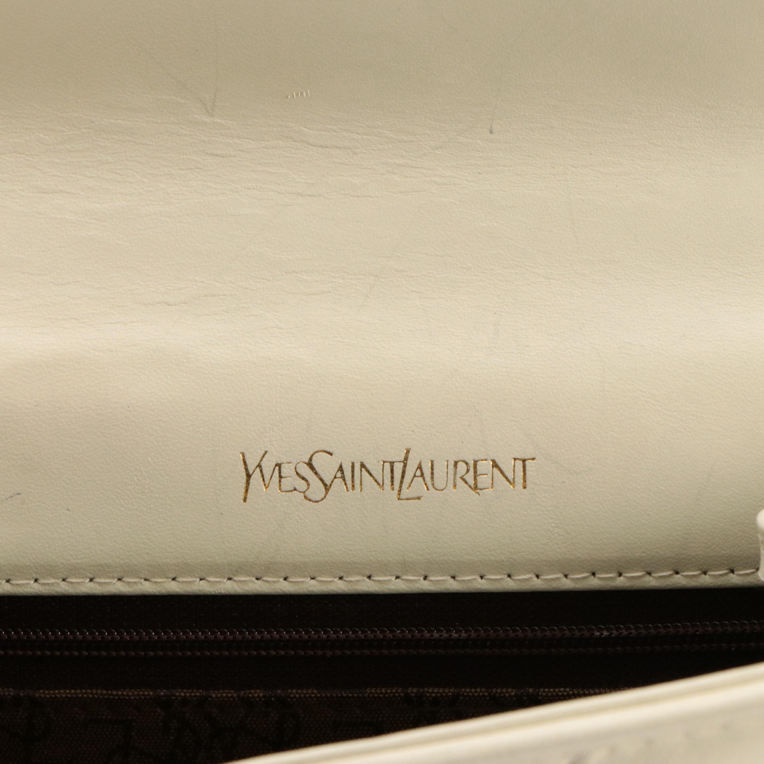 Yves Saint Laurent Y Bag in Matelassé Calfskin Leather