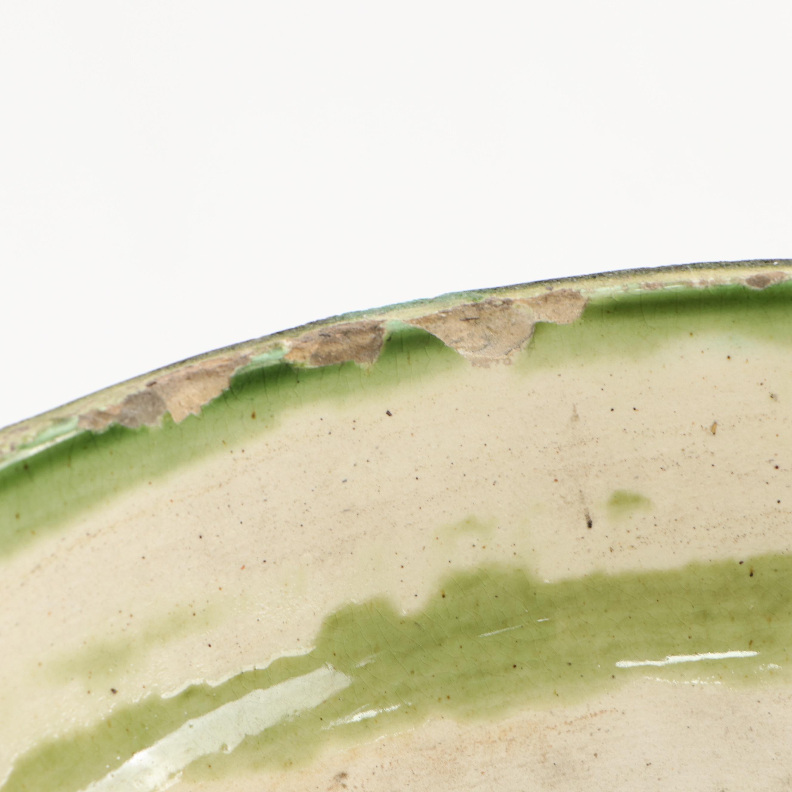 Weller Pottery Majolica Jardinière with Planter Pedestal