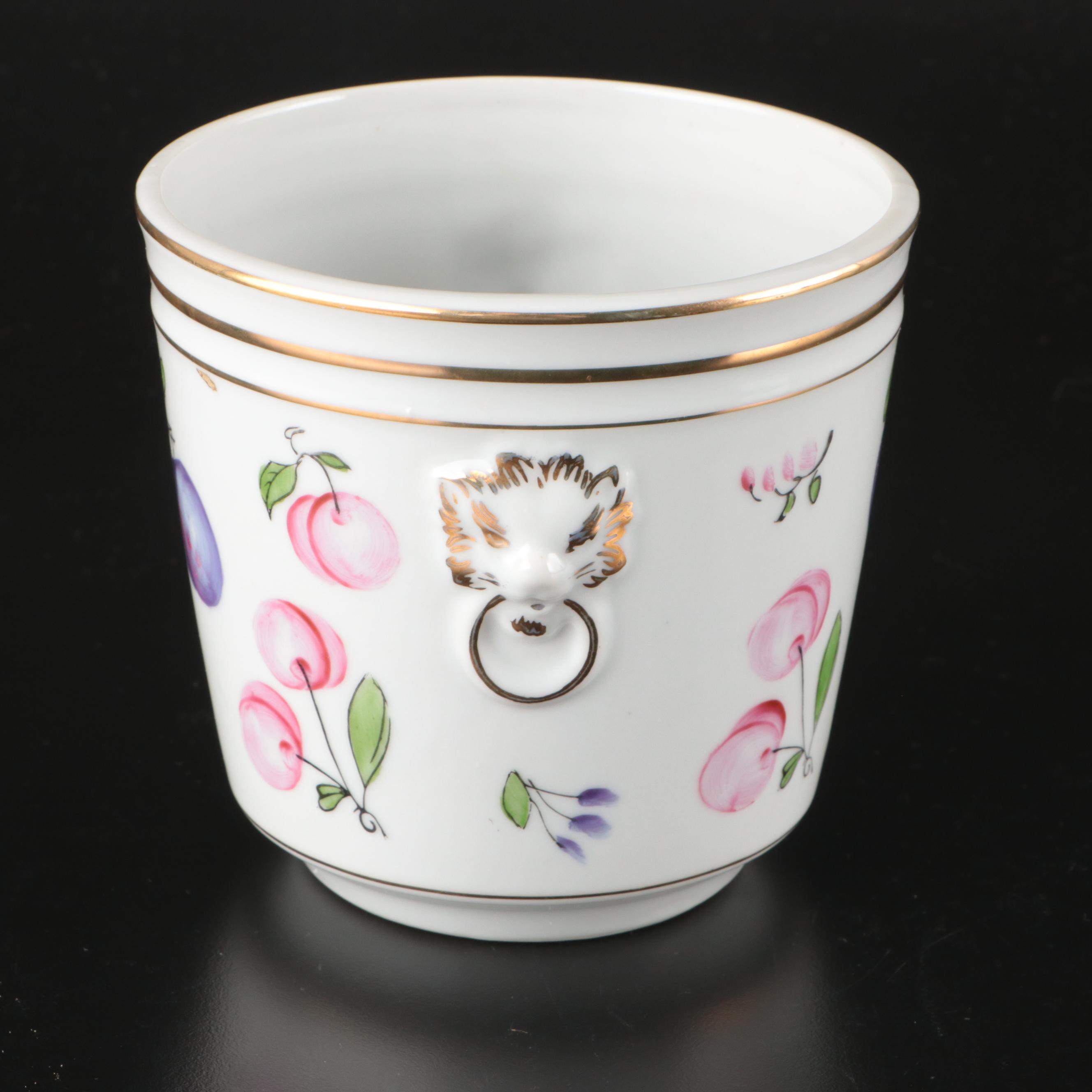 Crescent Silver Plate Creamer and Sugar Bowl, Royal Worcester Jars, and More