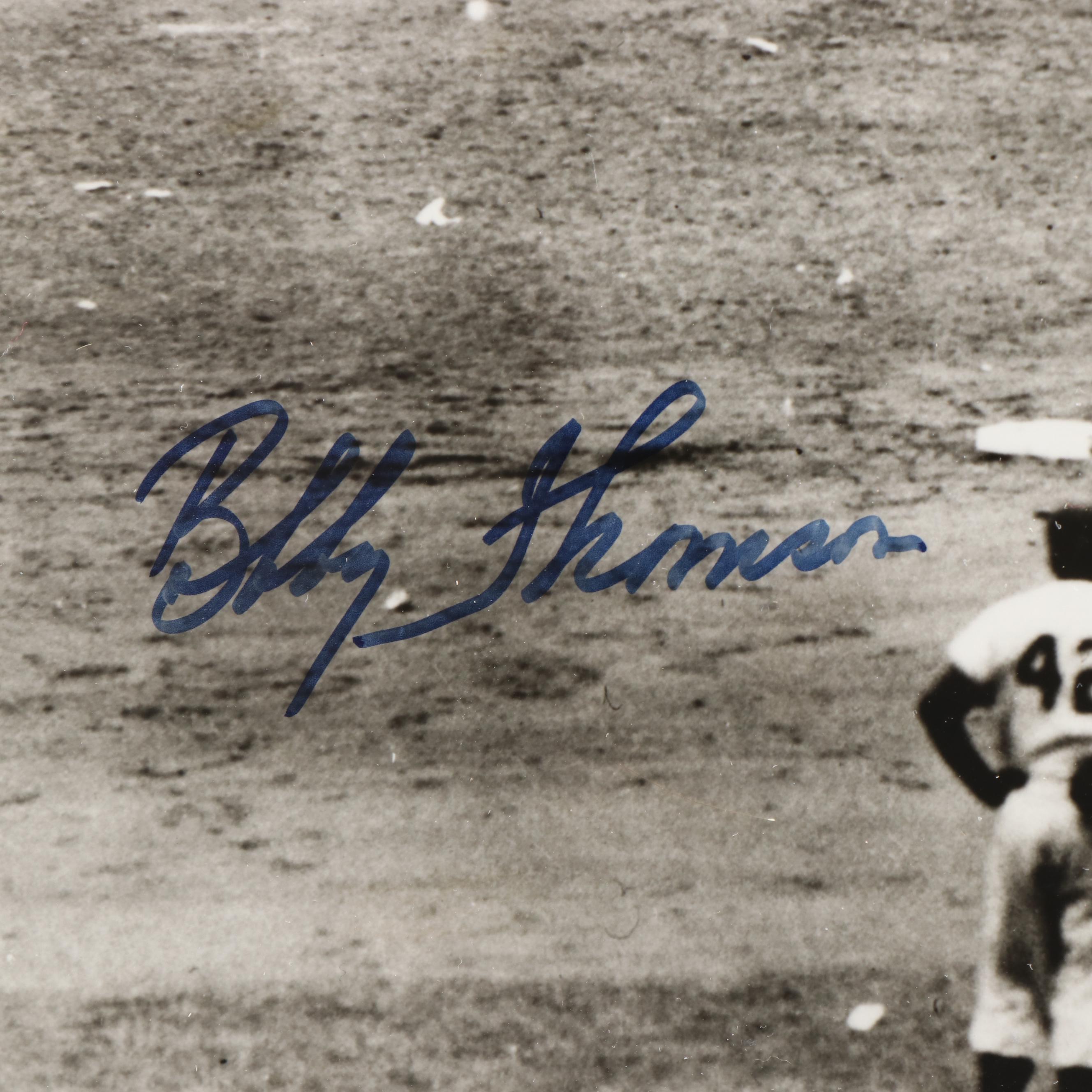 Ralph Branca & Bobby Thomson Signed “Shot Heard ‘Round the World” Print, Steiner