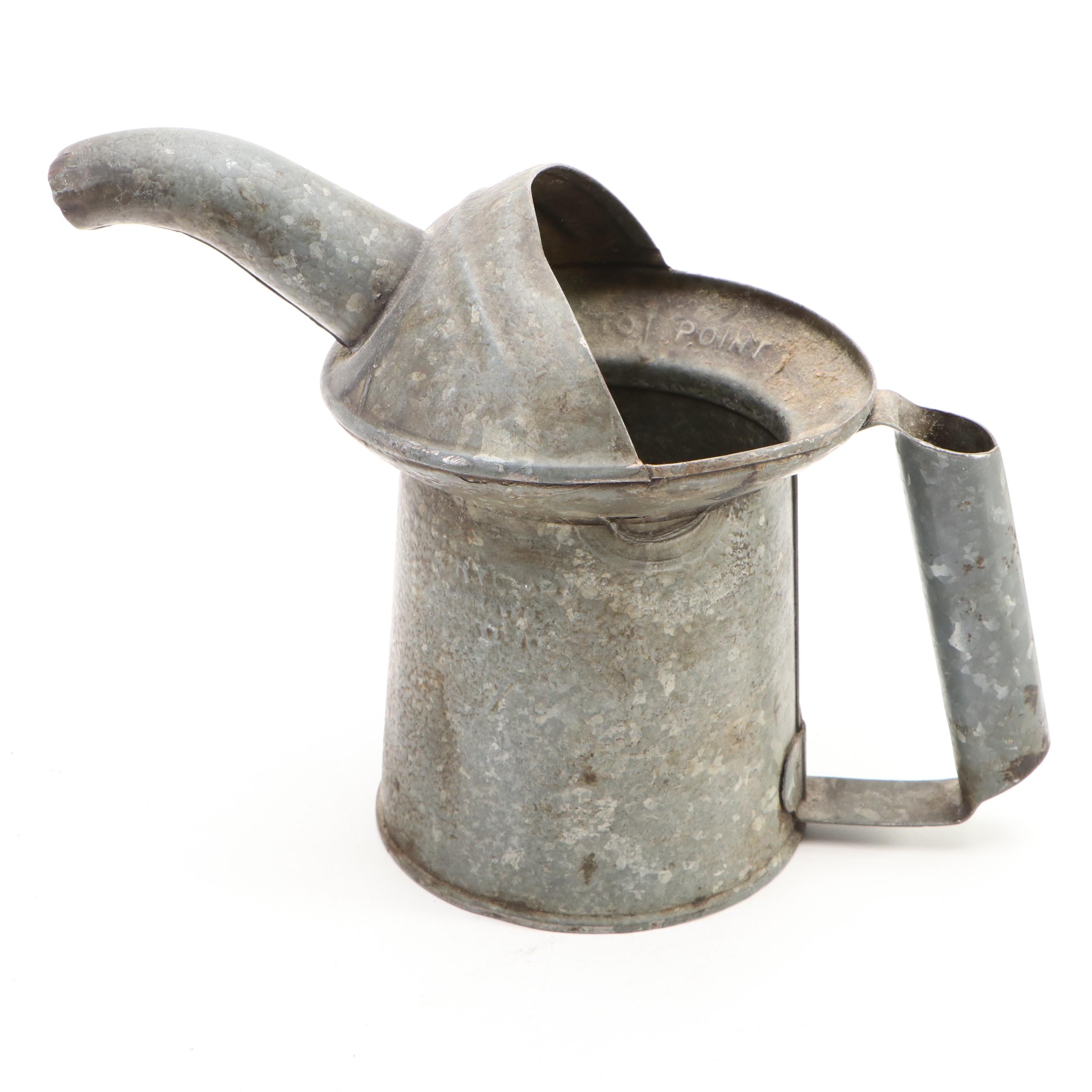 Oxwall Hanging Scale with Livestock Bell, Panning Sieve, Oil Can and More