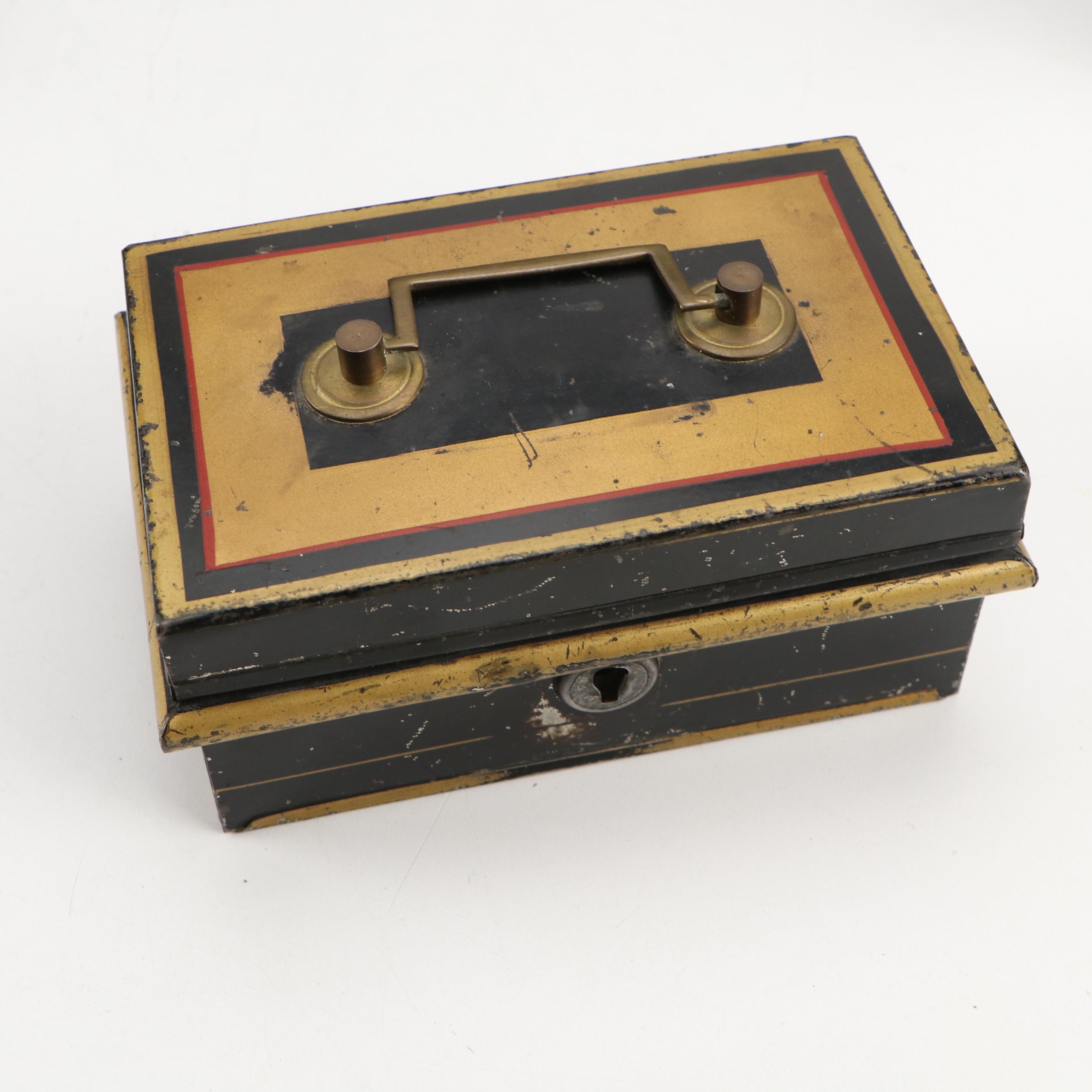 Crosse and Blackwell Biscuit, Bunte Candy, Vanity and Other Tin Boxes