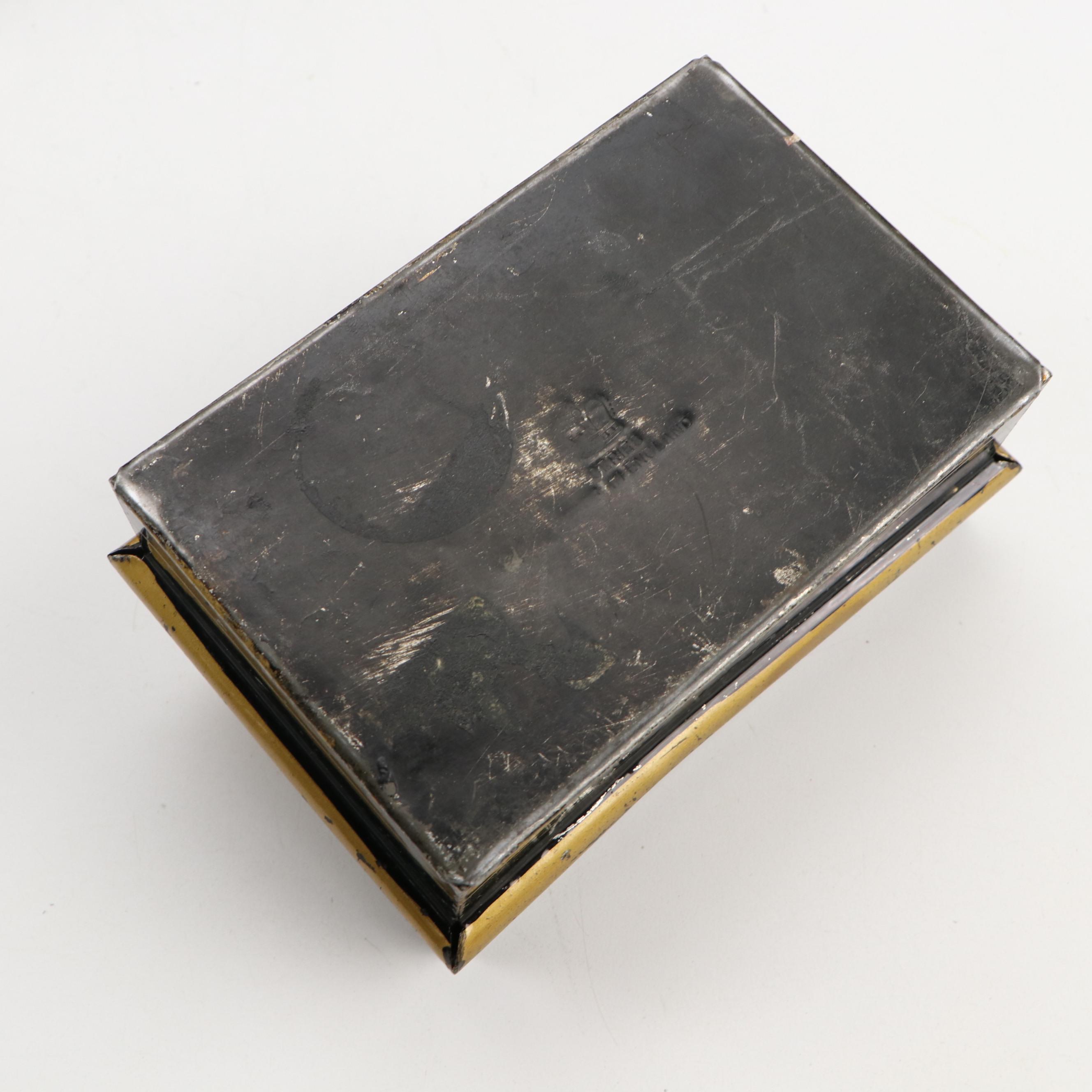 Crosse and Blackwell Biscuit, Bunte Candy, Vanity and Other Tin Boxes