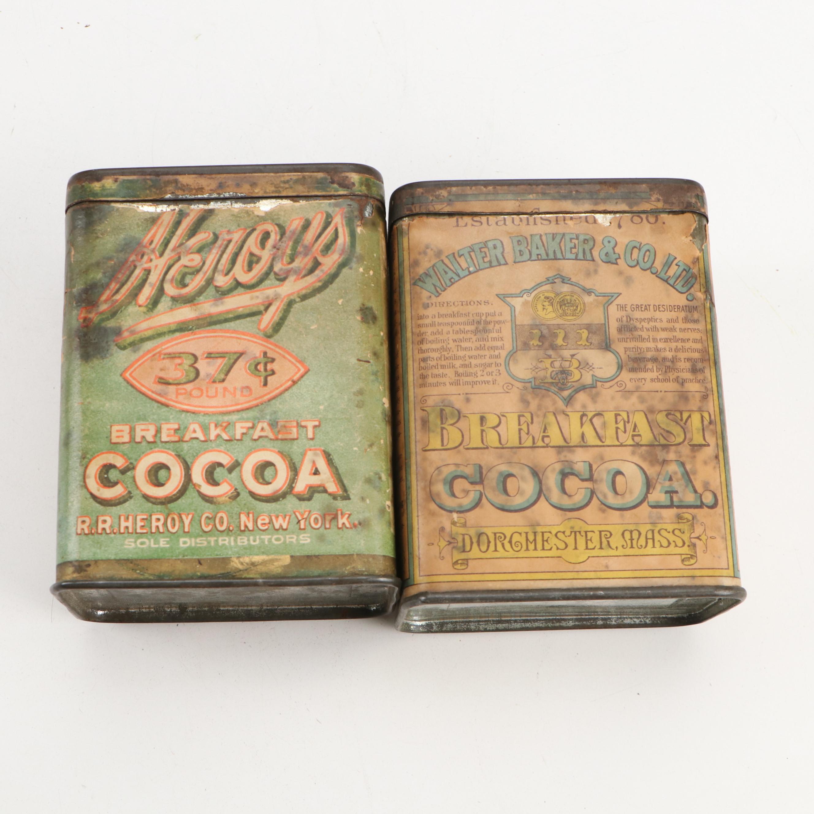 Crosse and Blackwell Biscuit, Bunte Candy, Vanity and Other Tin Boxes