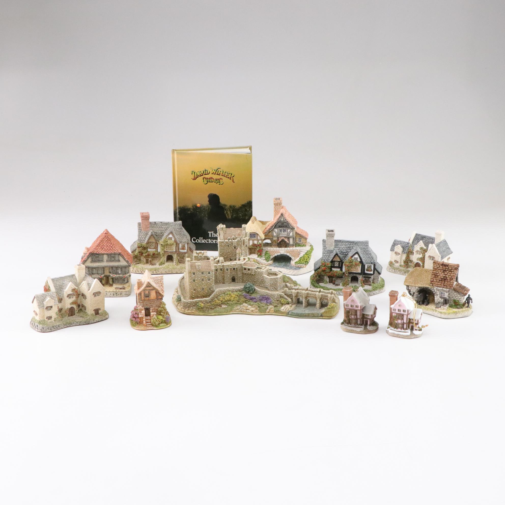 Lilliput Lane "Eilean Donan Castle" & "Little Shambles" in Miniature Village Set