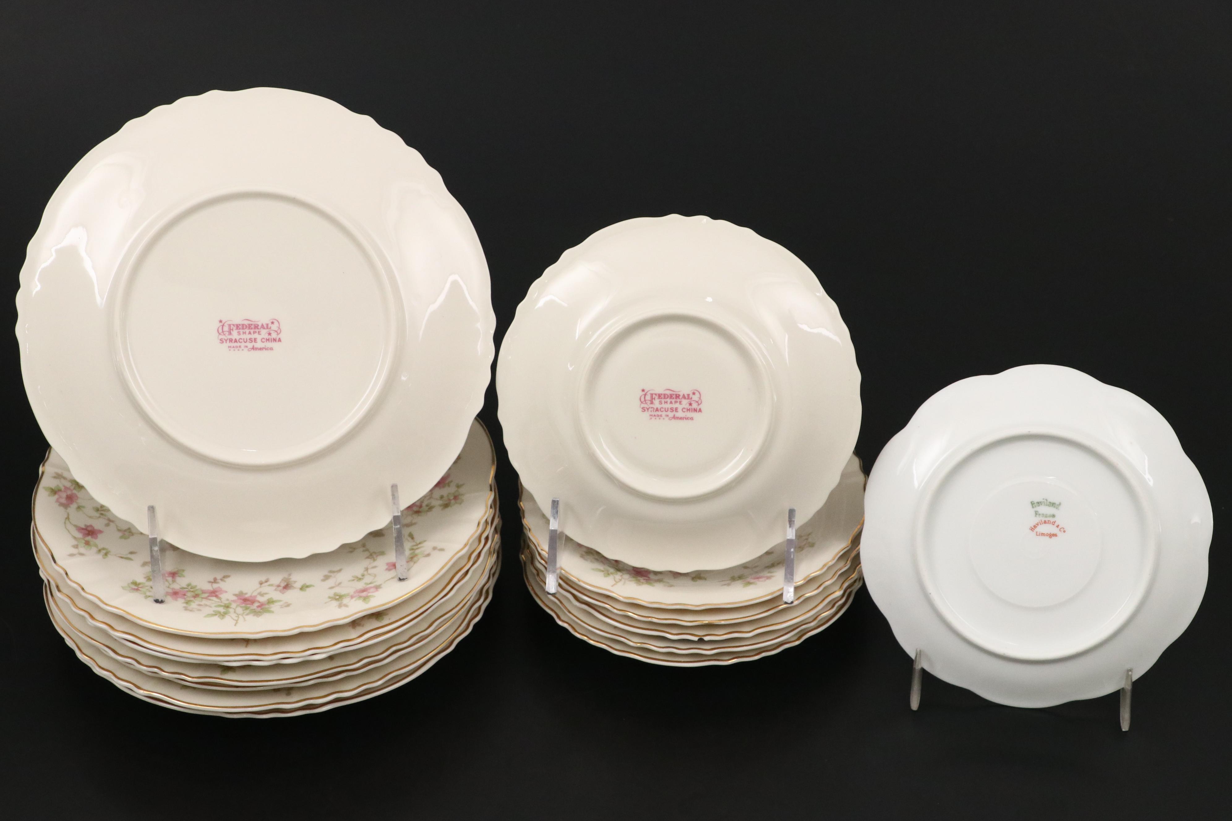 Syracuse Ceramic "Stansbury" and Other Dinnerware