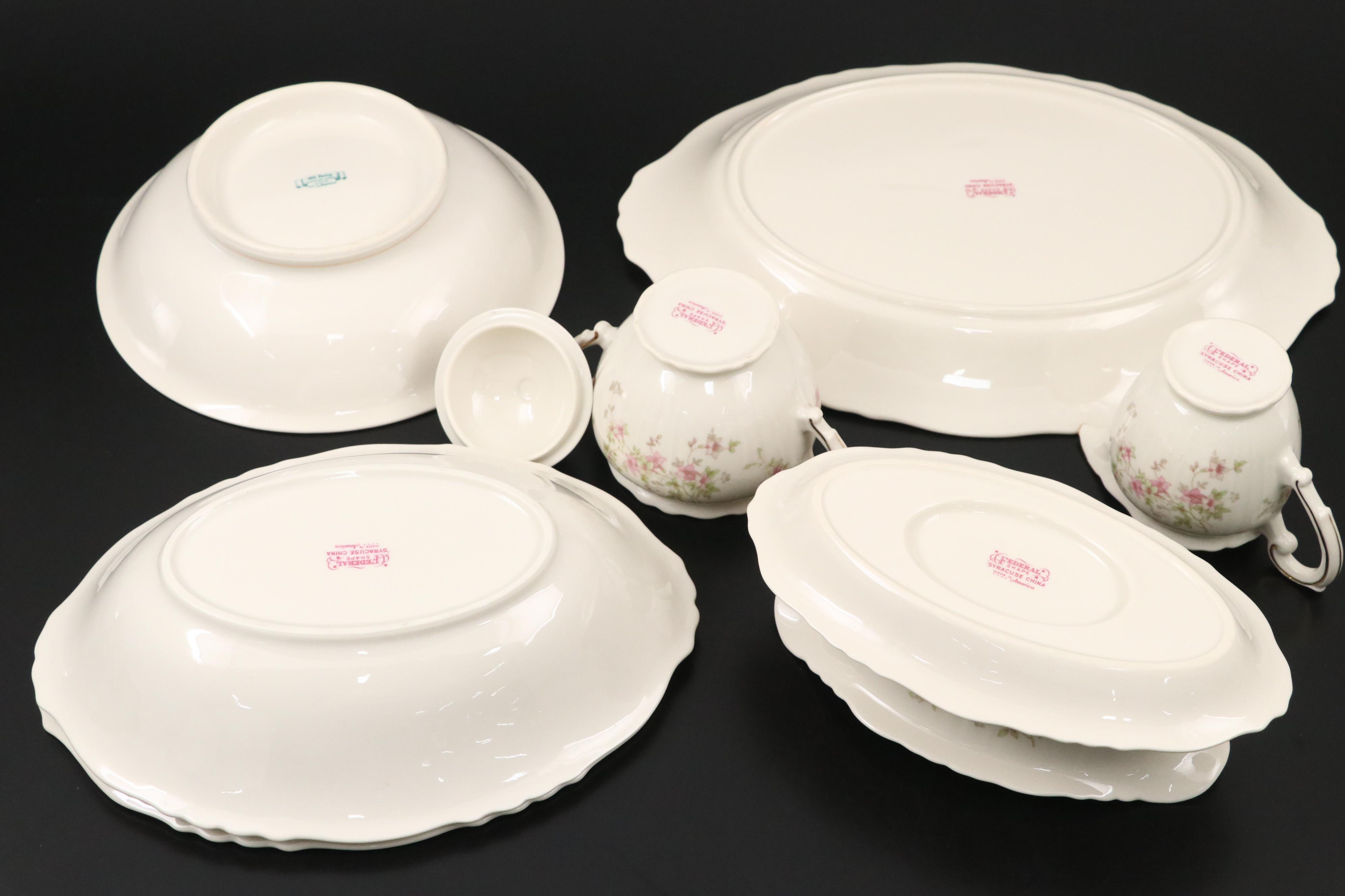 Syracuse Ceramic "Stansbury" and Other Dinnerware