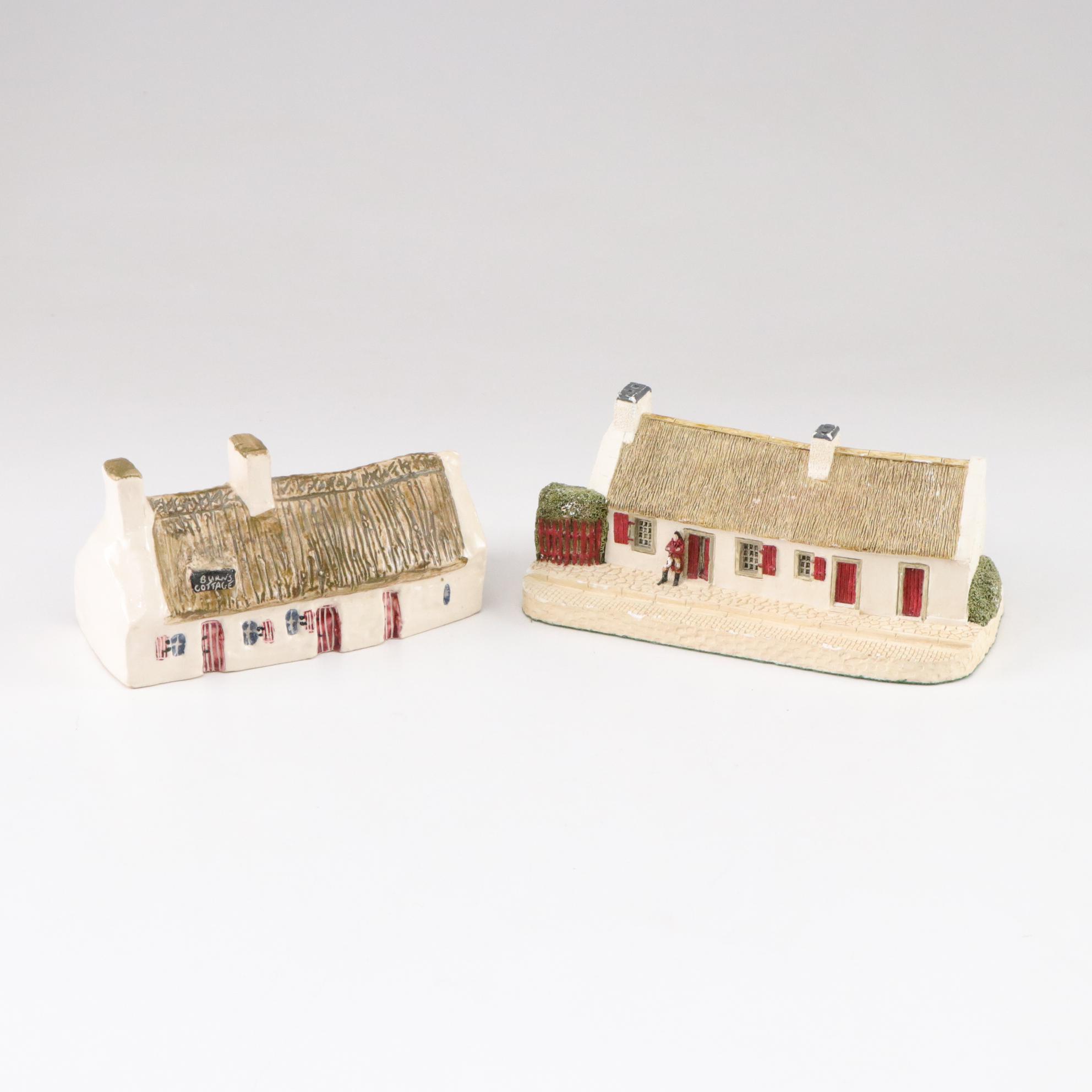 Ceramic Figurines of United Kingdom Cottages