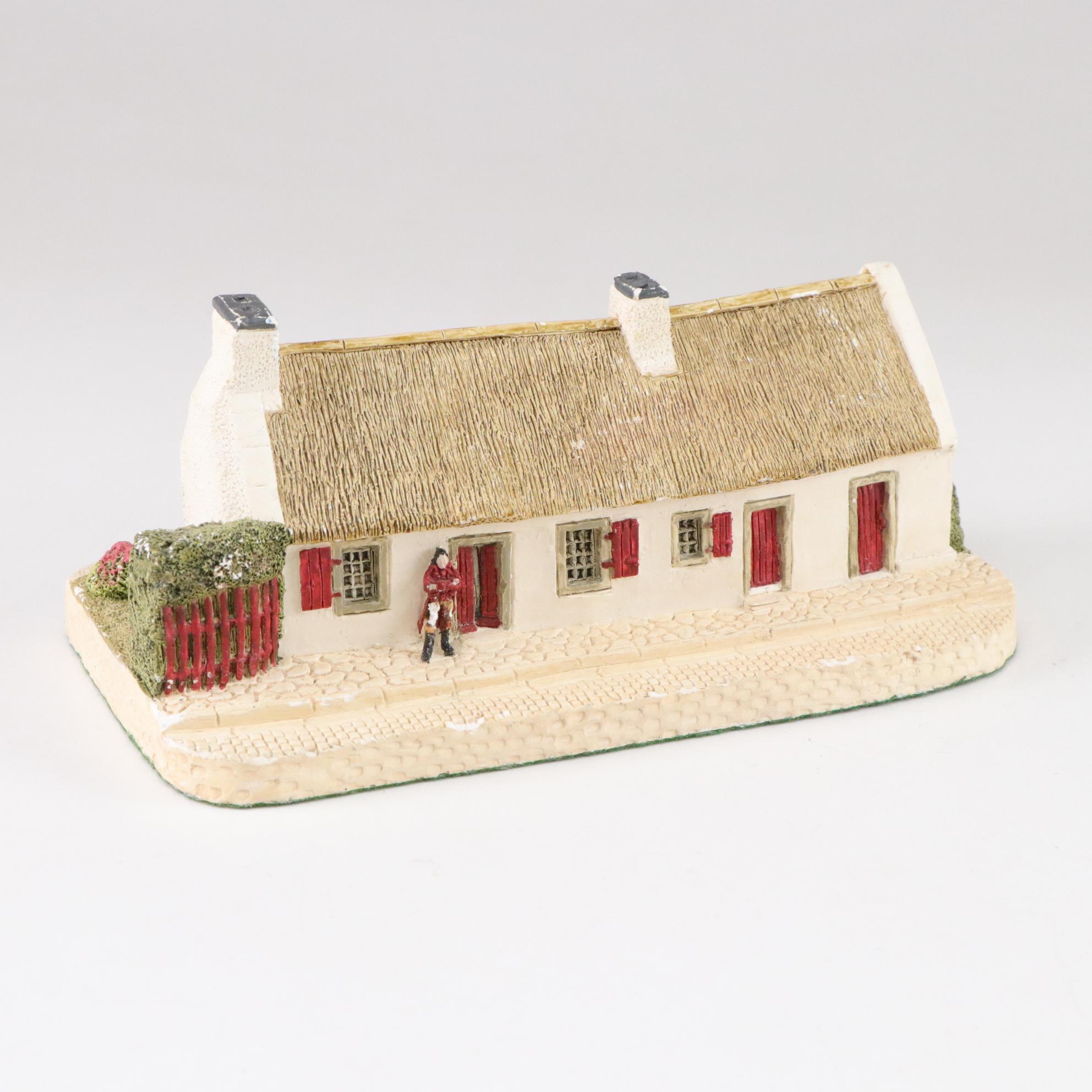 Ceramic Figurines of United Kingdom Cottages