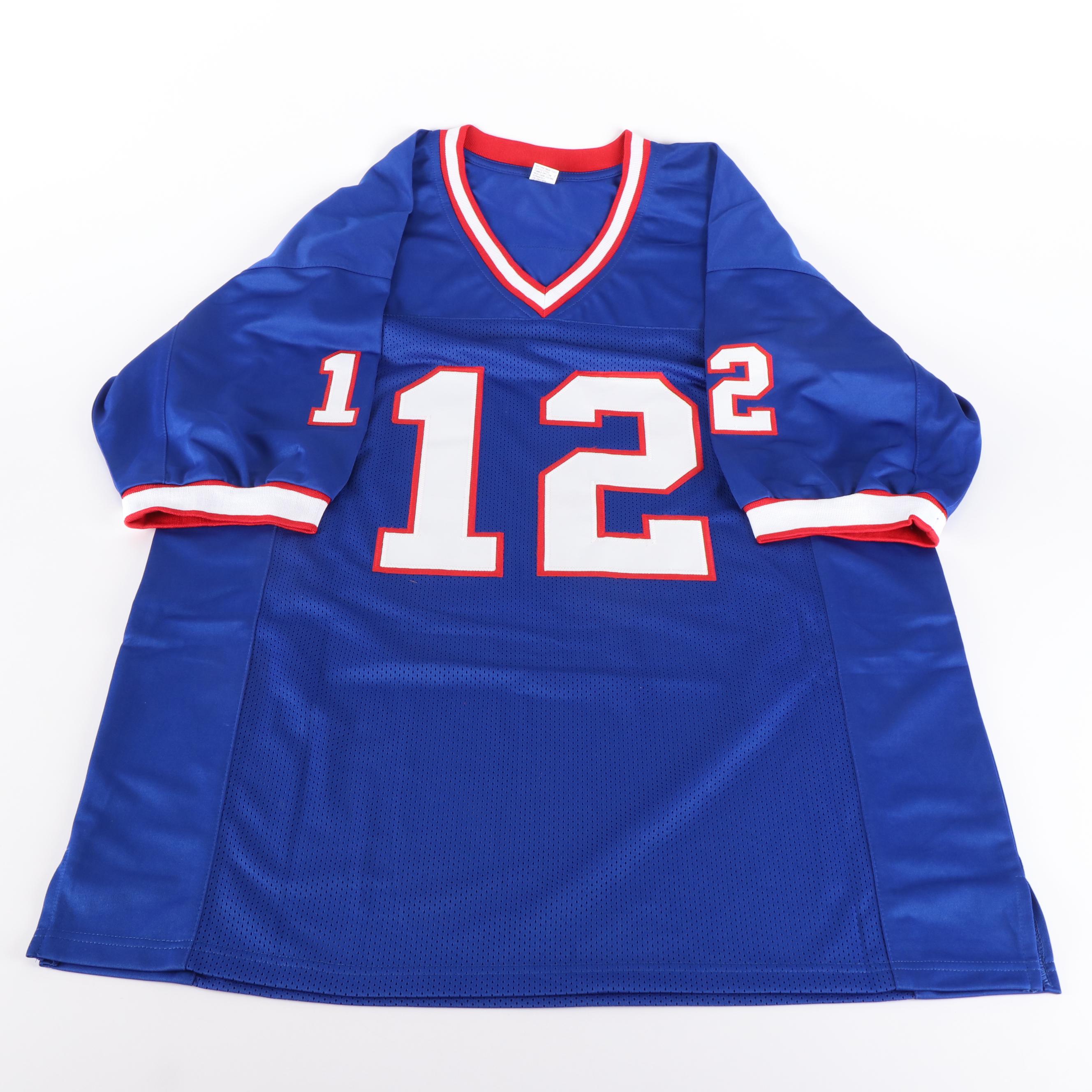 Jim Kelly Signed Buffalo Bills Football Jersey, Beckett