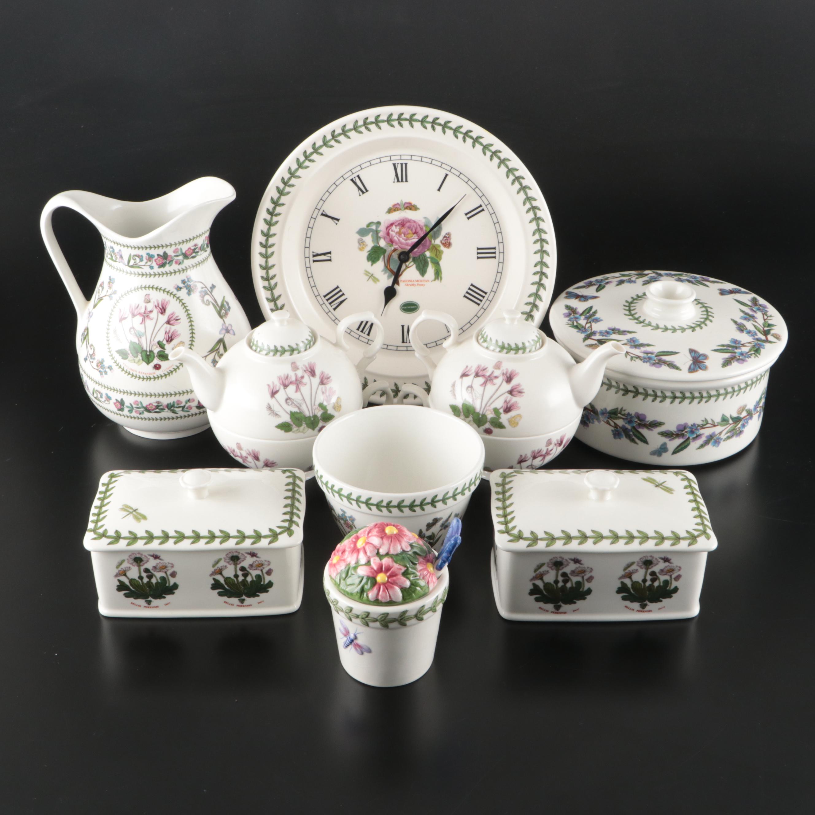 Portmeirion "Botanic Garden" Ceramic Serveware and Home Décor