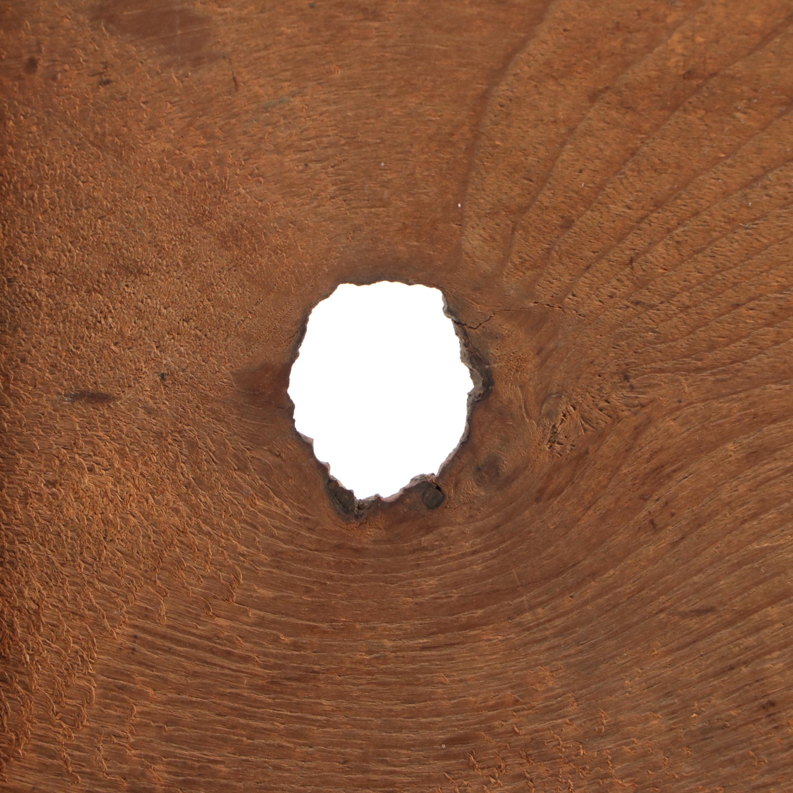 Painted Wooden Stave Bucket with Carved Wood Frame and Other Décor