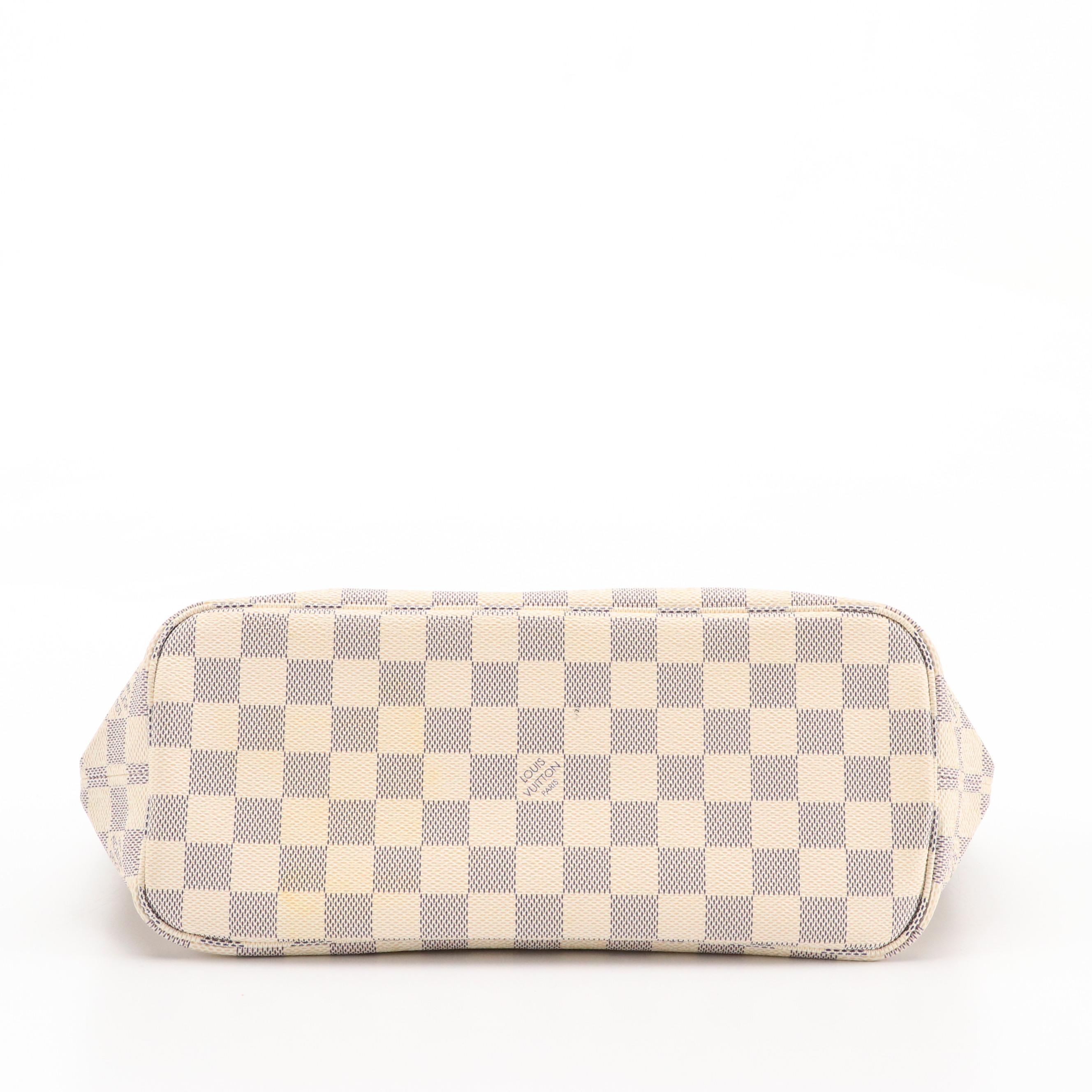 Louis Vuitton Neverfull PM Tote in Damier Azur