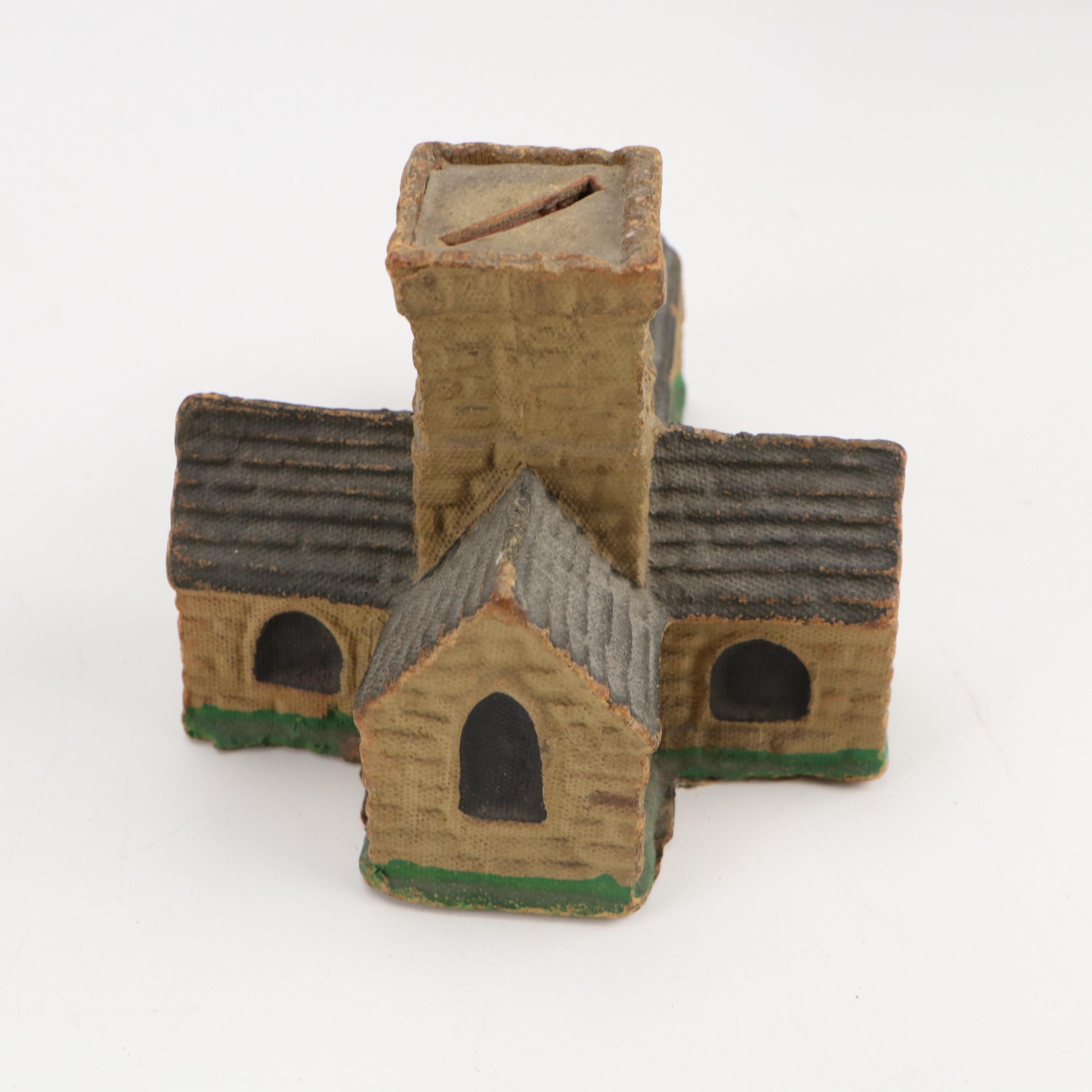 Congregational and Other Church Fund Papier-Mâché Coin Banks