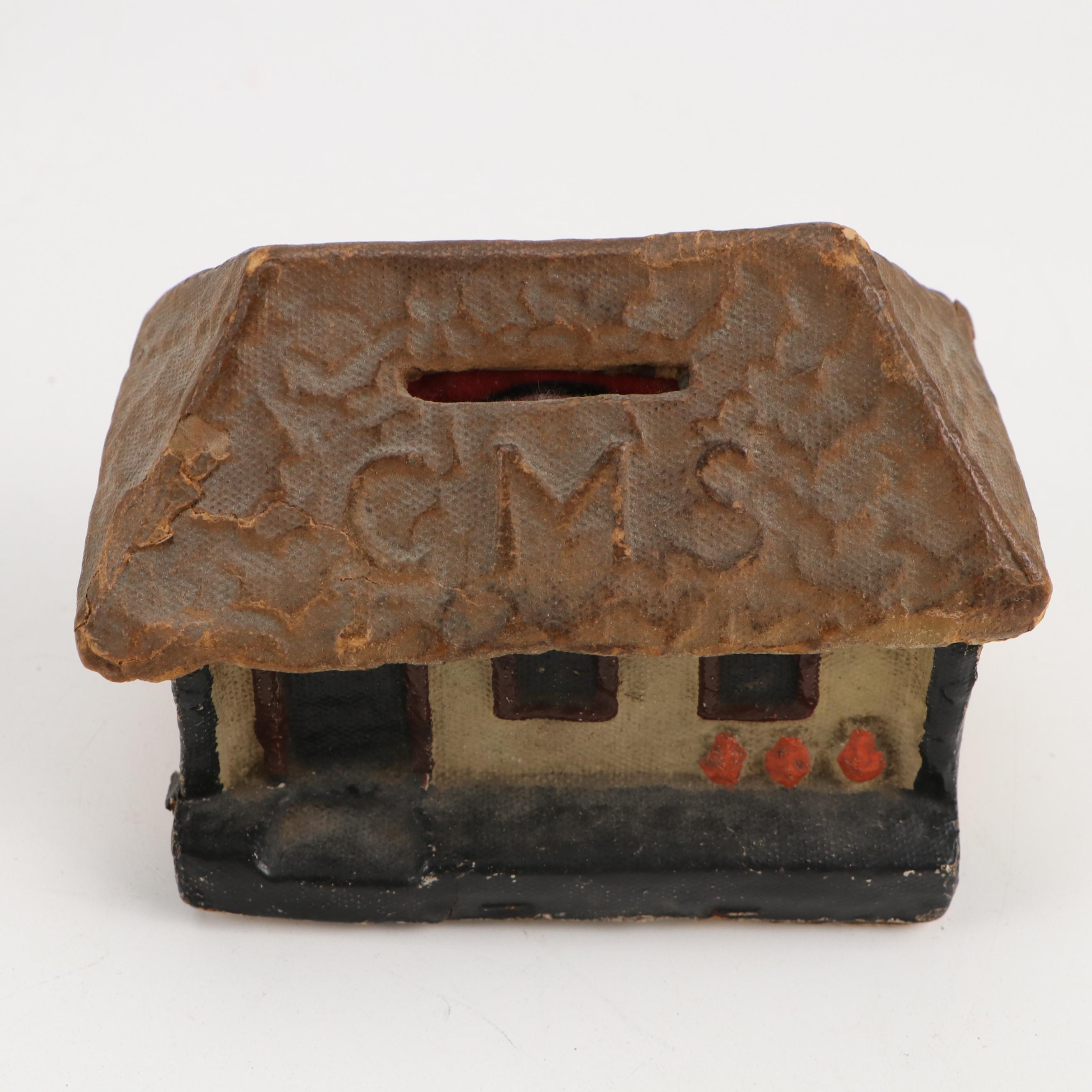 Congregational and Other Church Fund Papier-Mâché Coin Banks