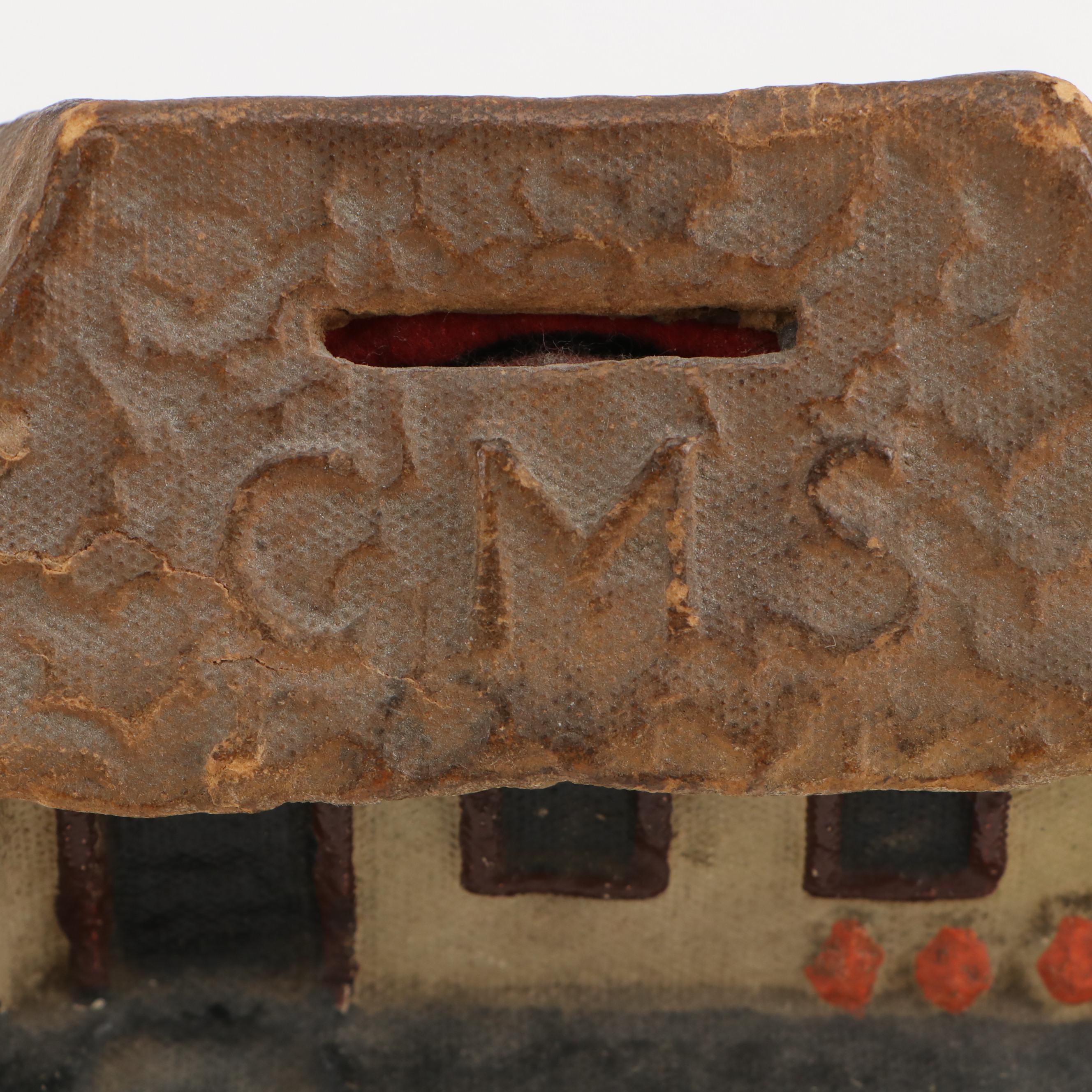 Congregational and Other Church Fund Papier-Mâché Coin Banks