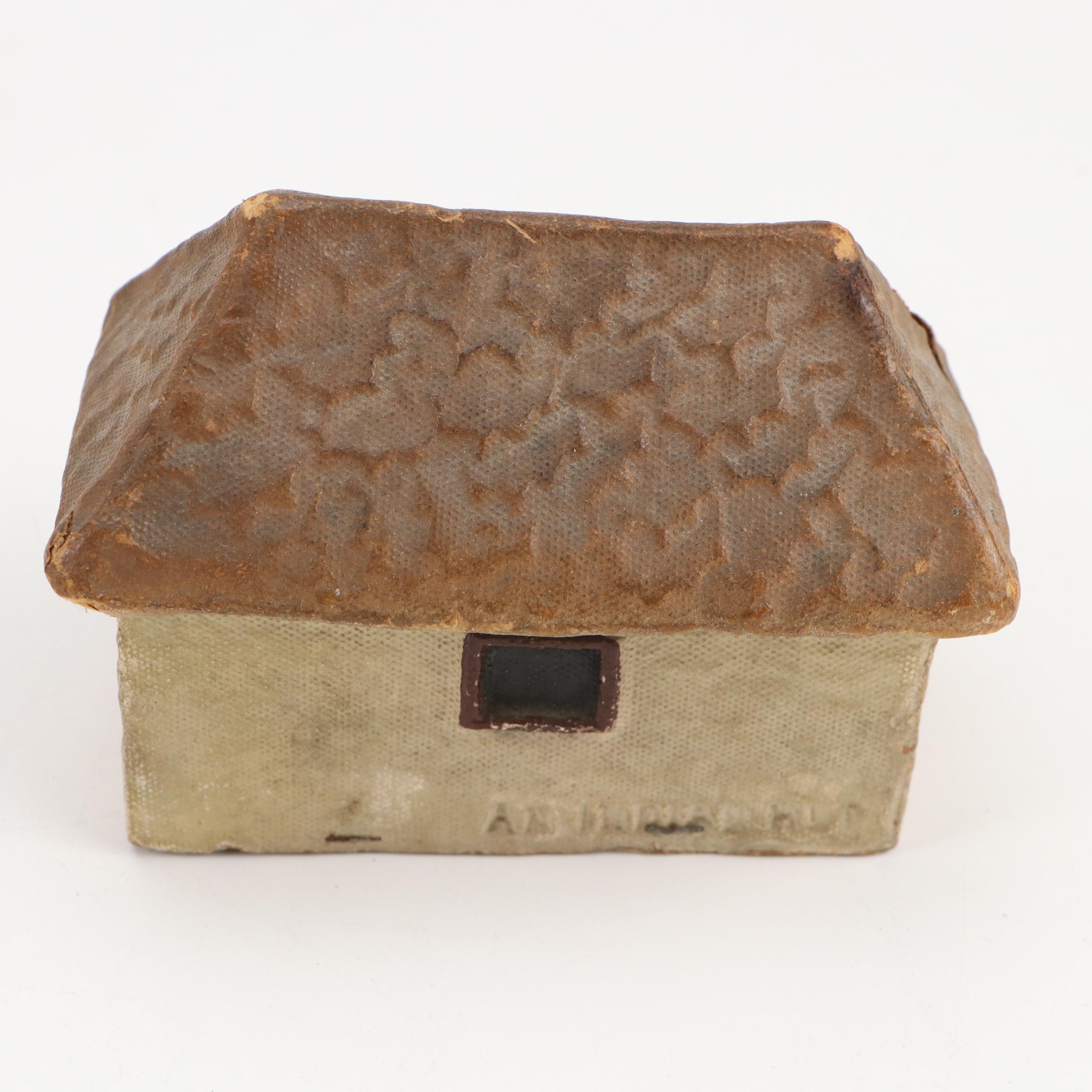 Congregational and Other Church Fund Papier-Mâché Coin Banks