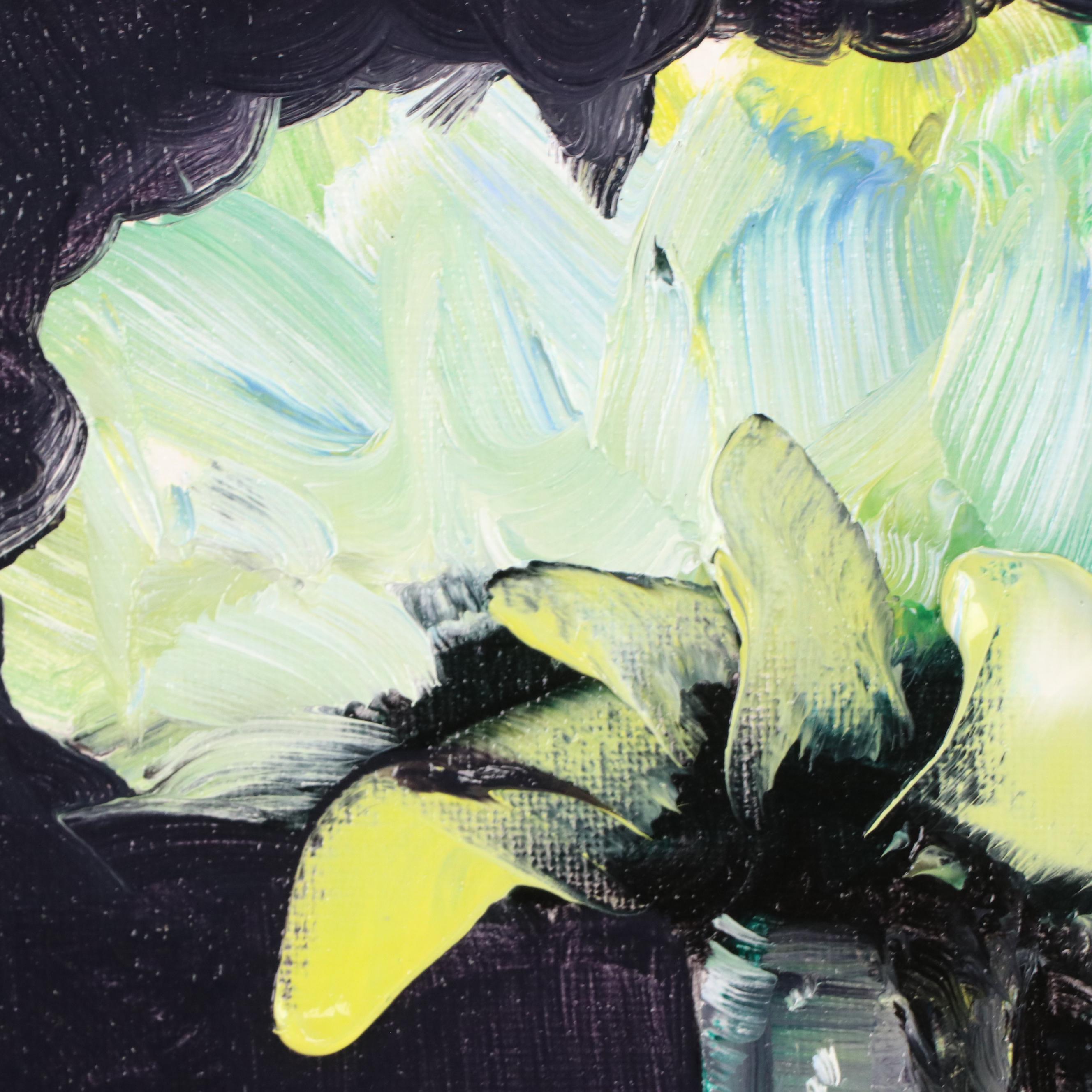 José M. Lima Floral Still Life Oil Painting, 2025