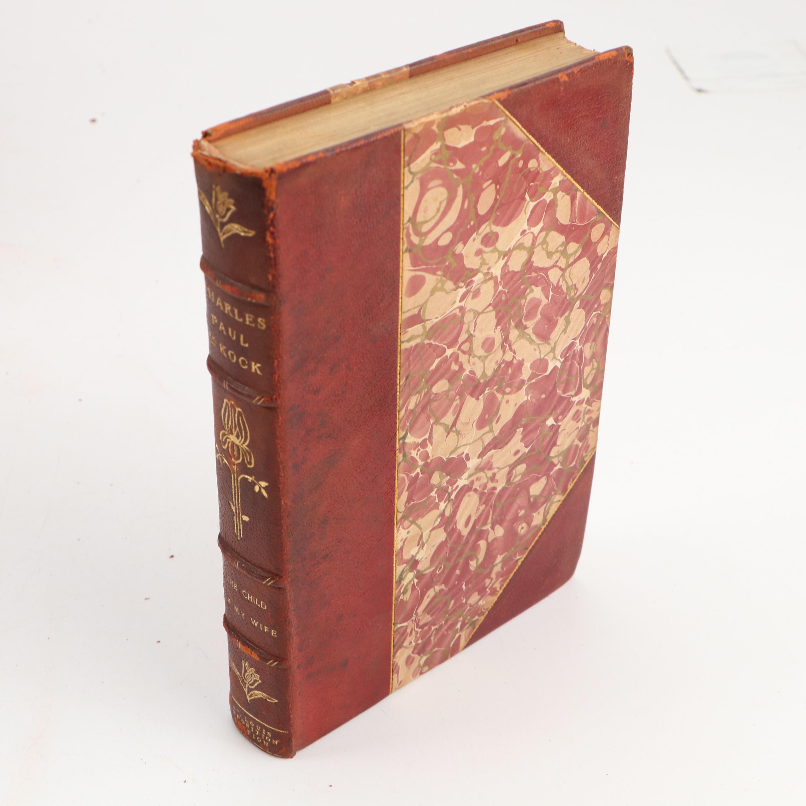 Limited Expedition Edition "The Works of Charles Paul de Kock" Partial Set, 1904