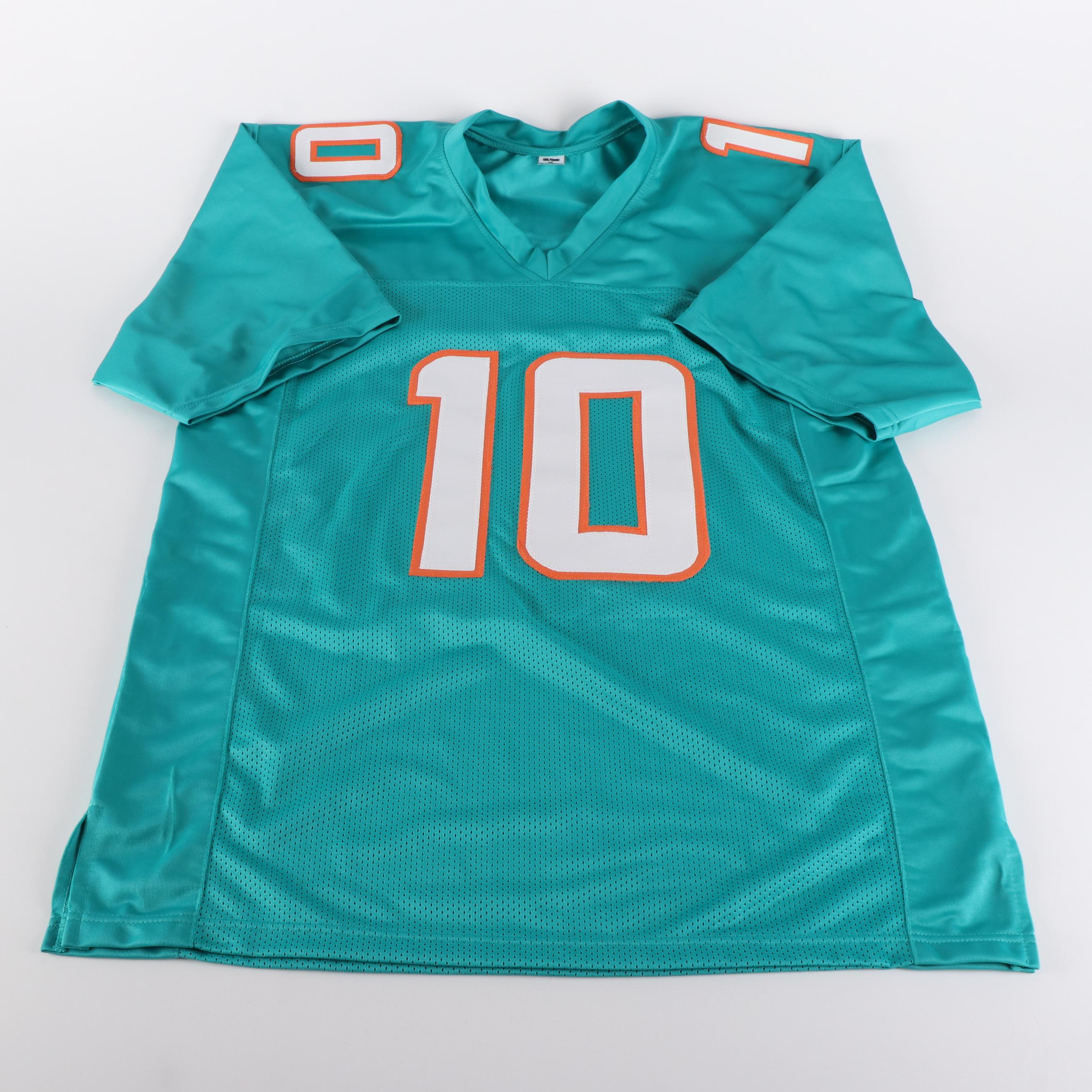 Tyreek Hill Signed Miami Dolphins Football Jersey, Beckett