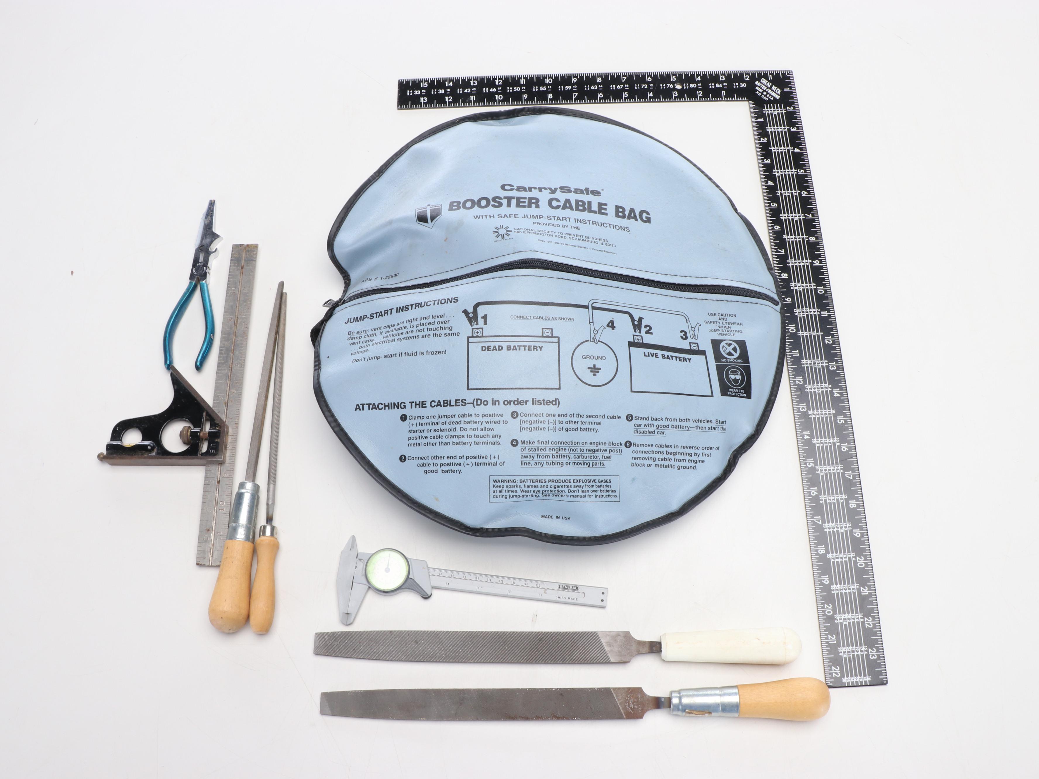 Interdynamics Air Compressor with Tire Chains, Battery Charger and More