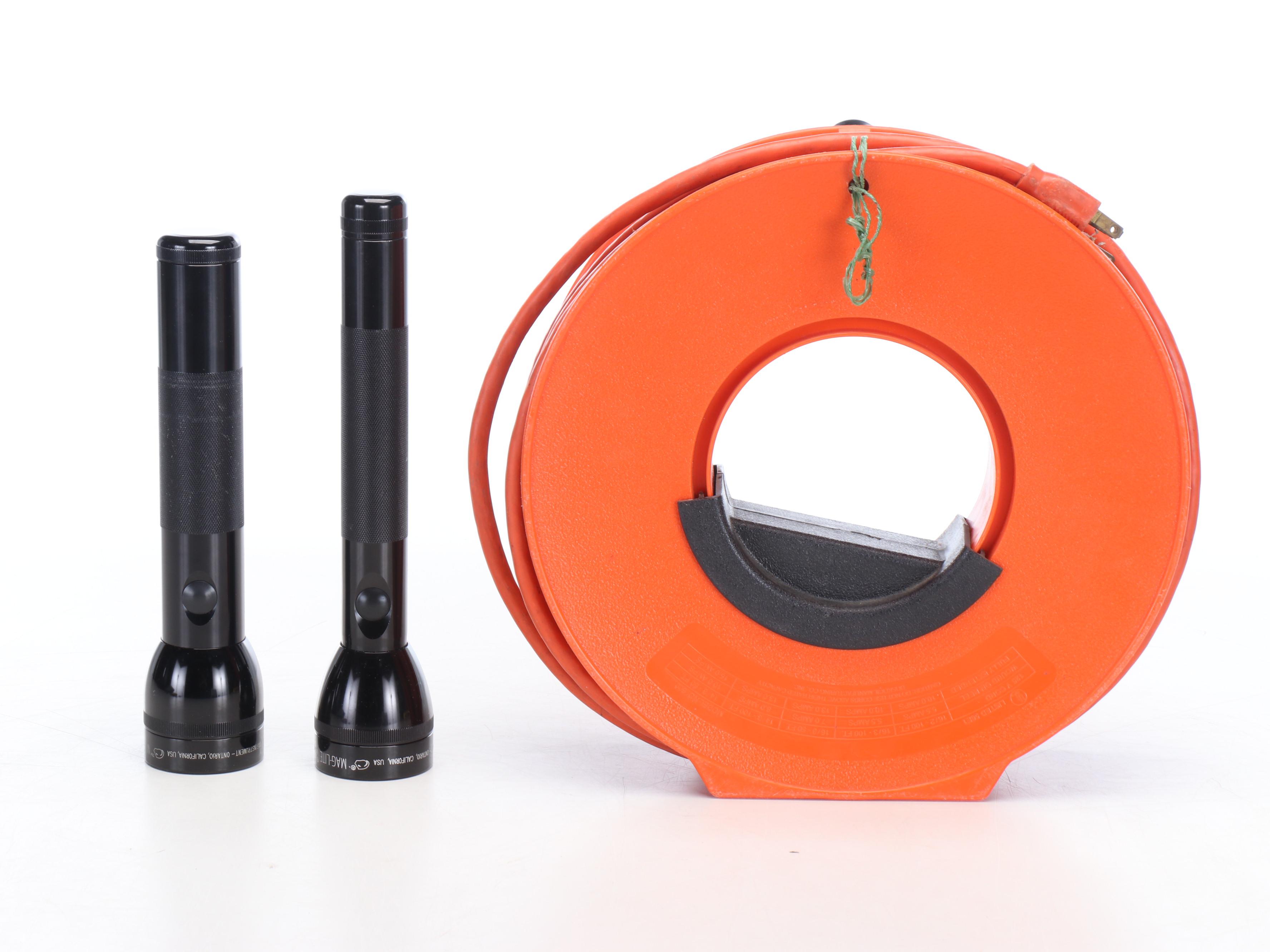 Interdynamics Air Compressor with Tire Chains, Battery Charger and More