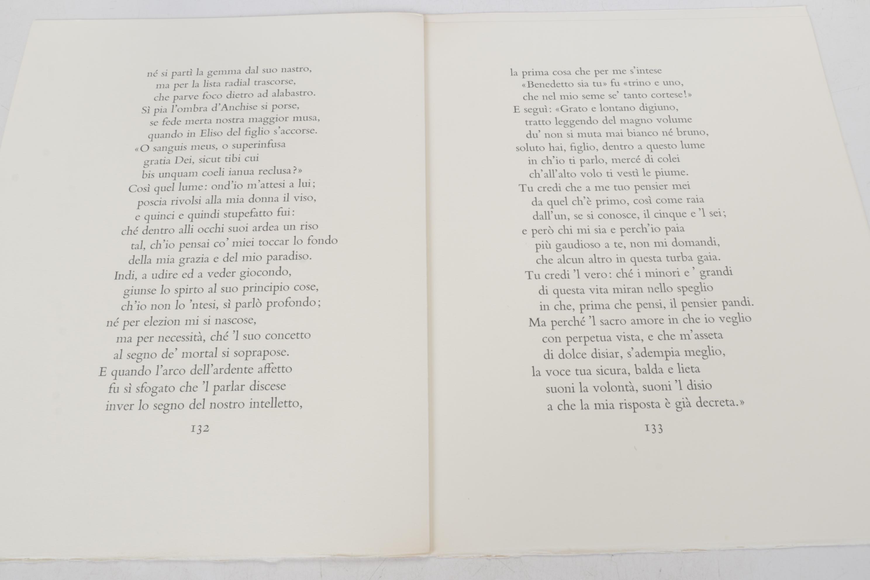 Giclée after Salvador Dalí Divine Comedy Woodblock Prints with Text