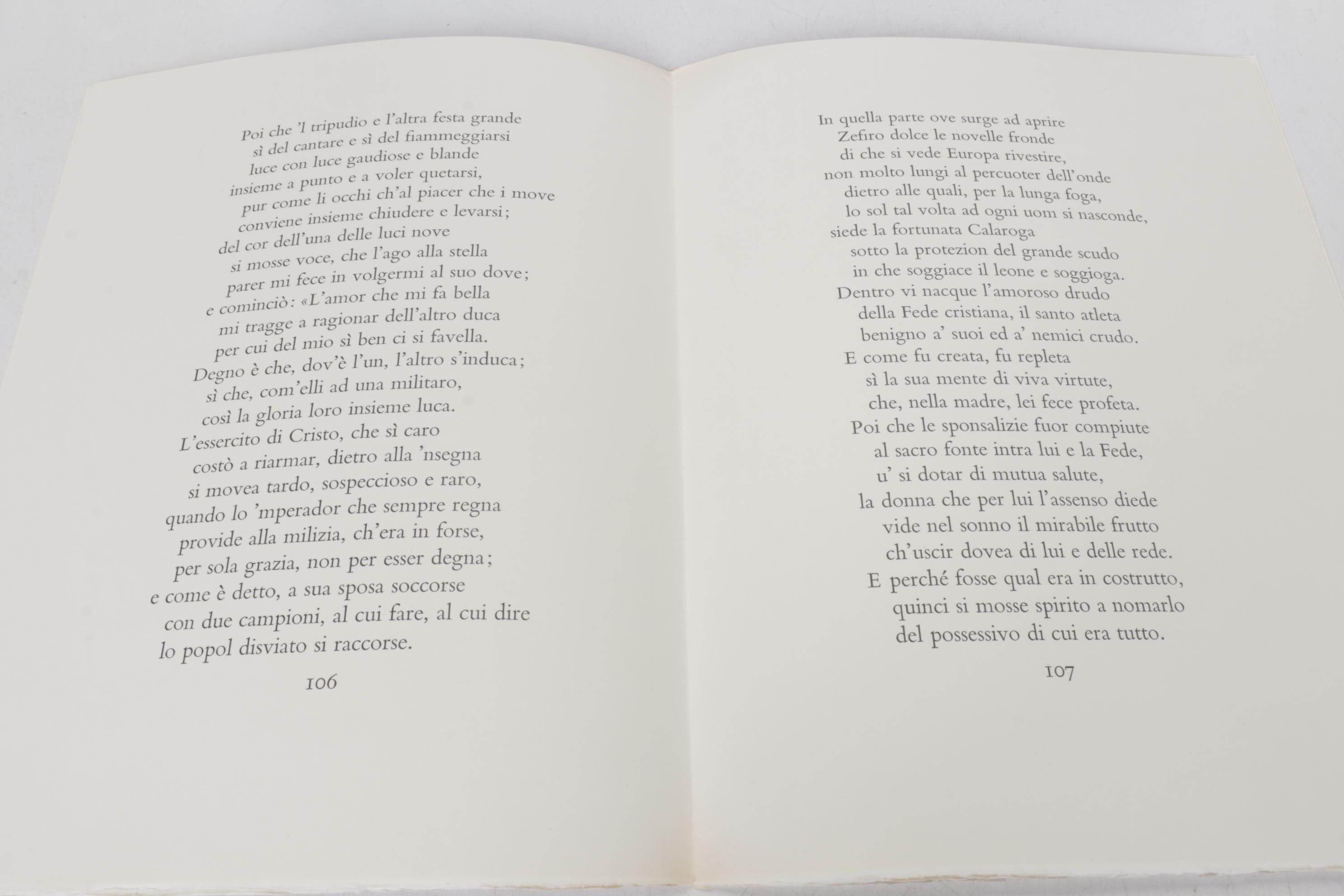 Giclée after Salvador Dalí Divine Comedy Woodblock Prints with Text