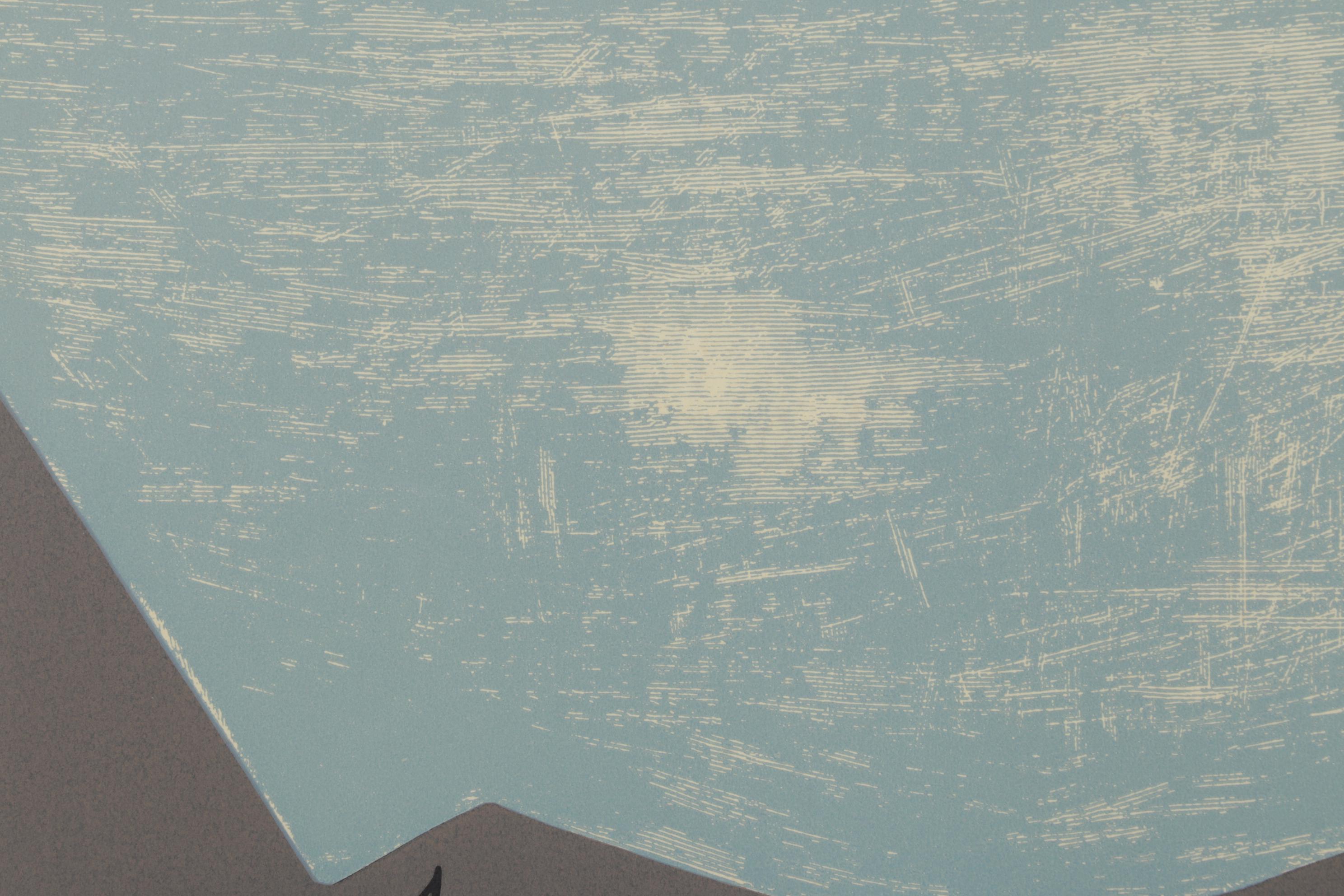 Pablo Picasso Linocut "Bacchanal with Bull," 1962