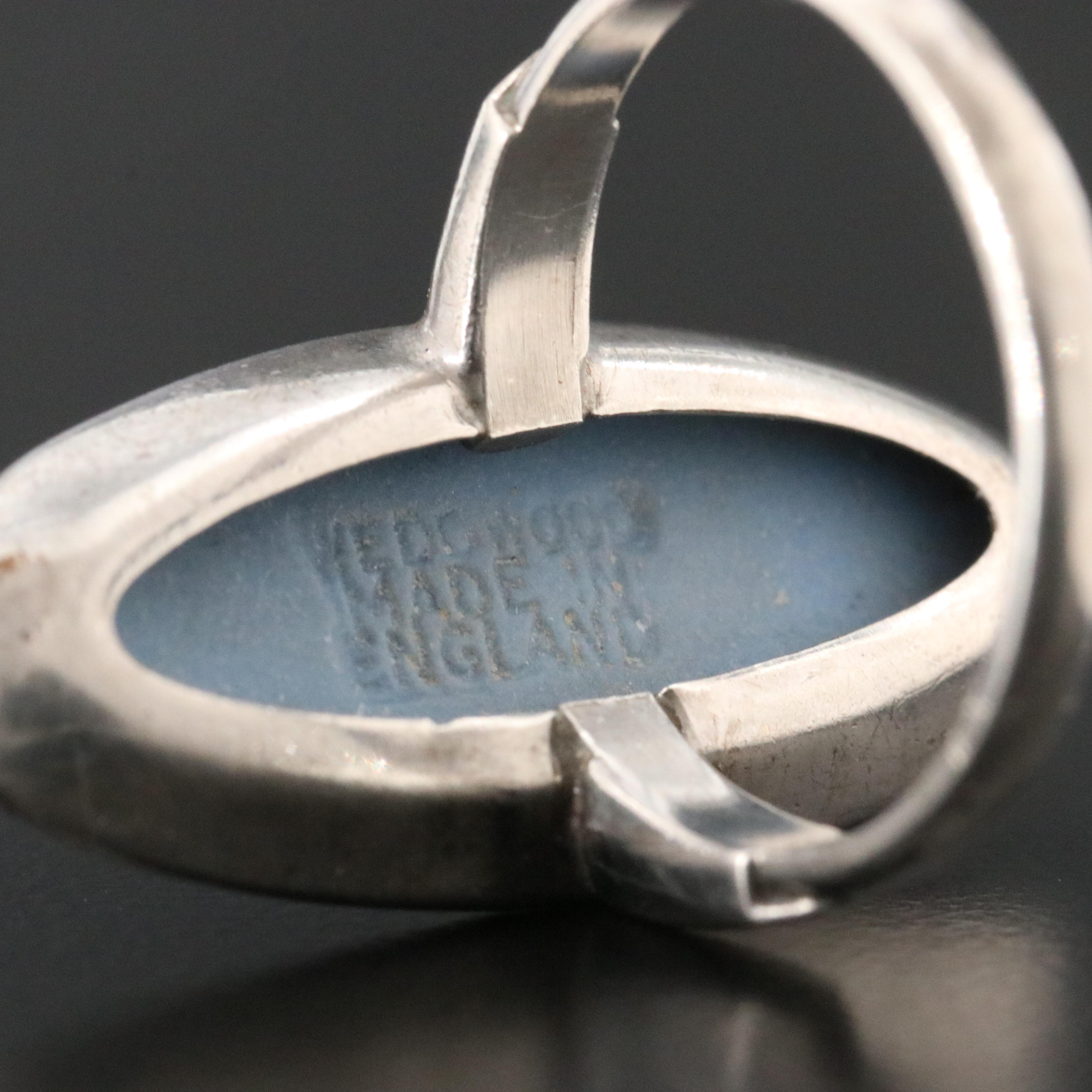 Wedgwood Sterling Jasperware Ring
