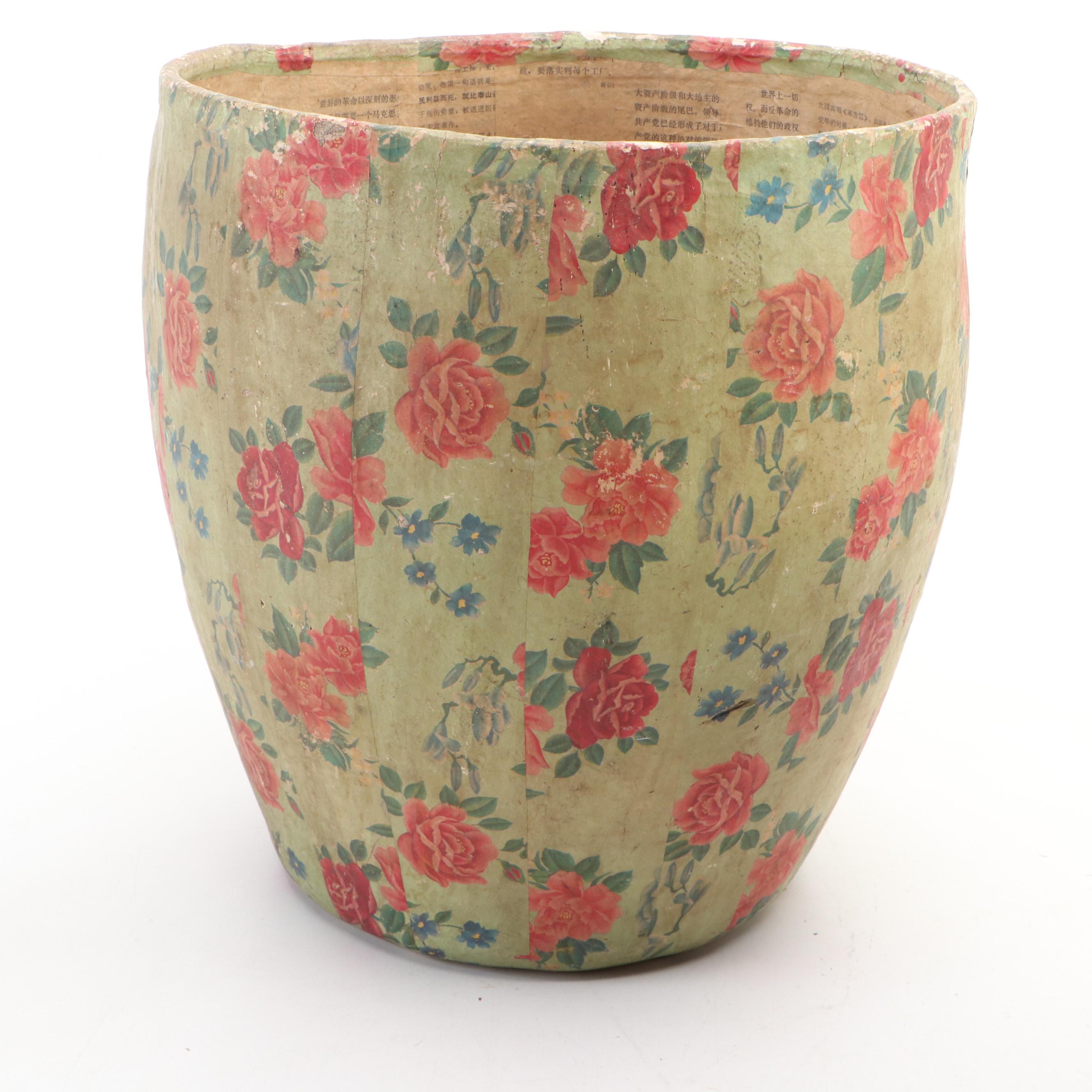 Handmade Nesting Hat Boxes and Papier-Mâché Planters