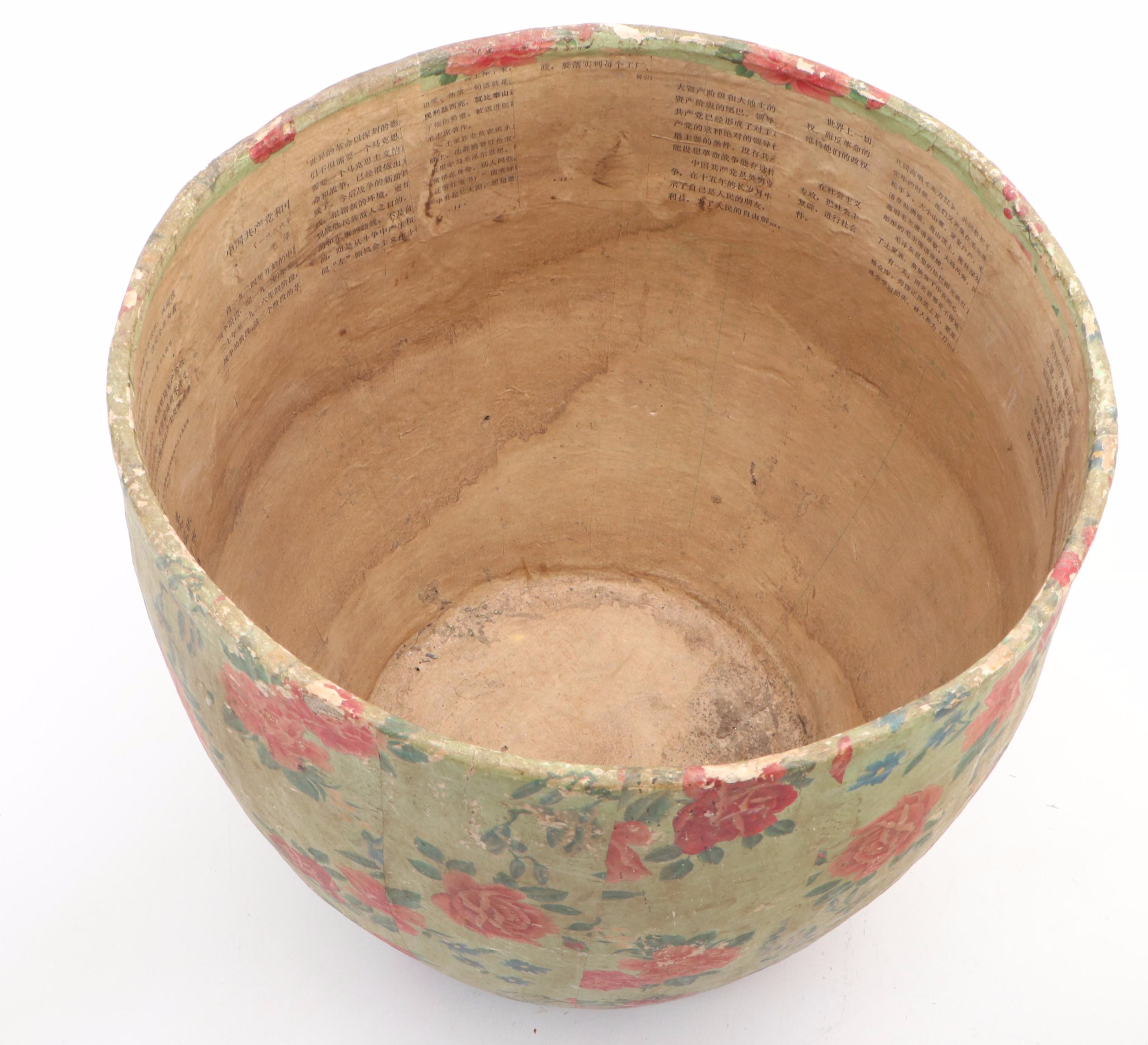 Handmade Nesting Hat Boxes and Papier-Mâché Planters