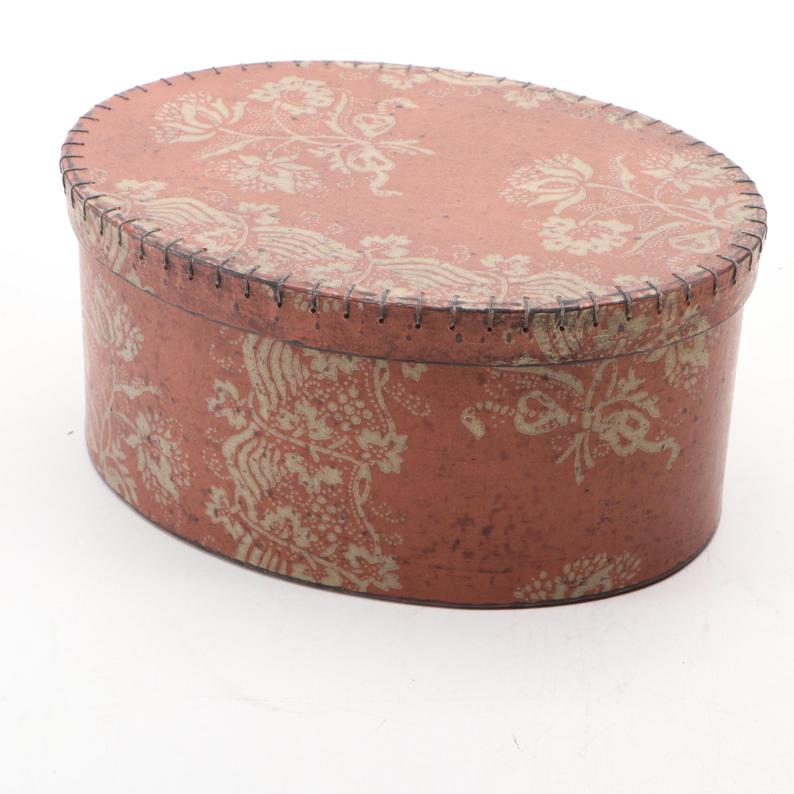 Handmade Nesting Hat Boxes and Papier-Mâché Planters