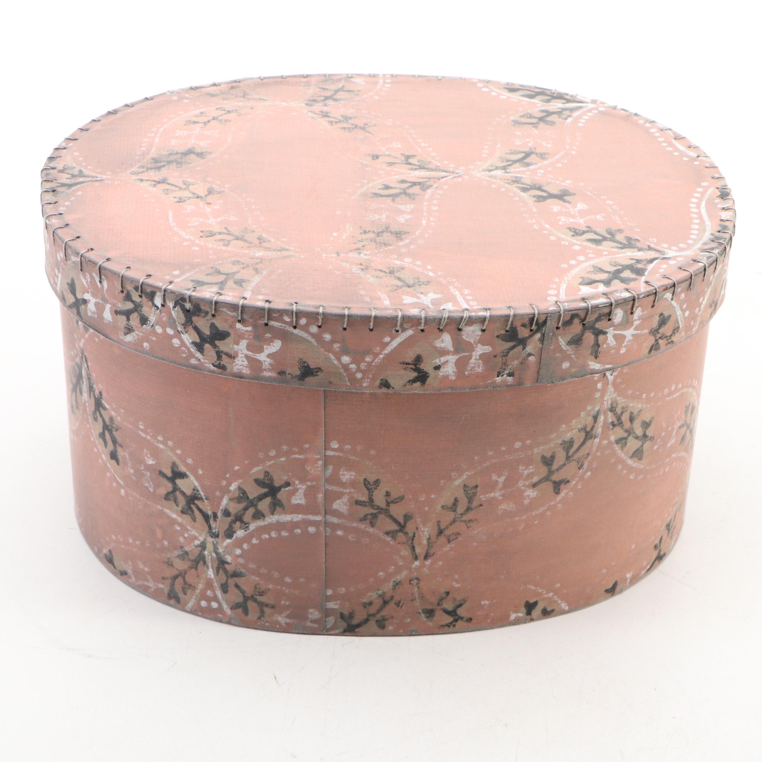 Handmade Nesting Hat Boxes and Papier-Mâché Planters