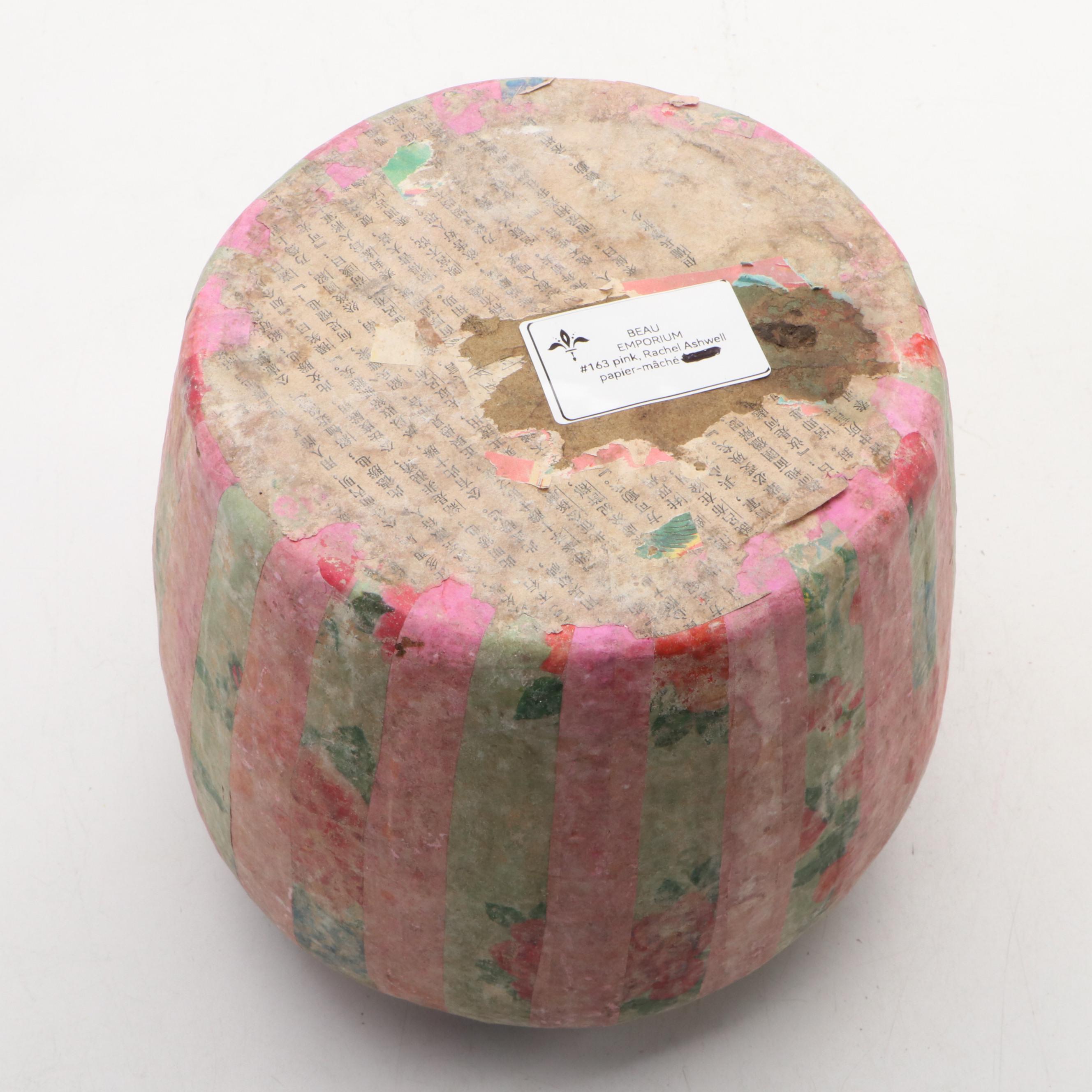 Handmade Nesting Hat Boxes and Papier-Mâché Planters