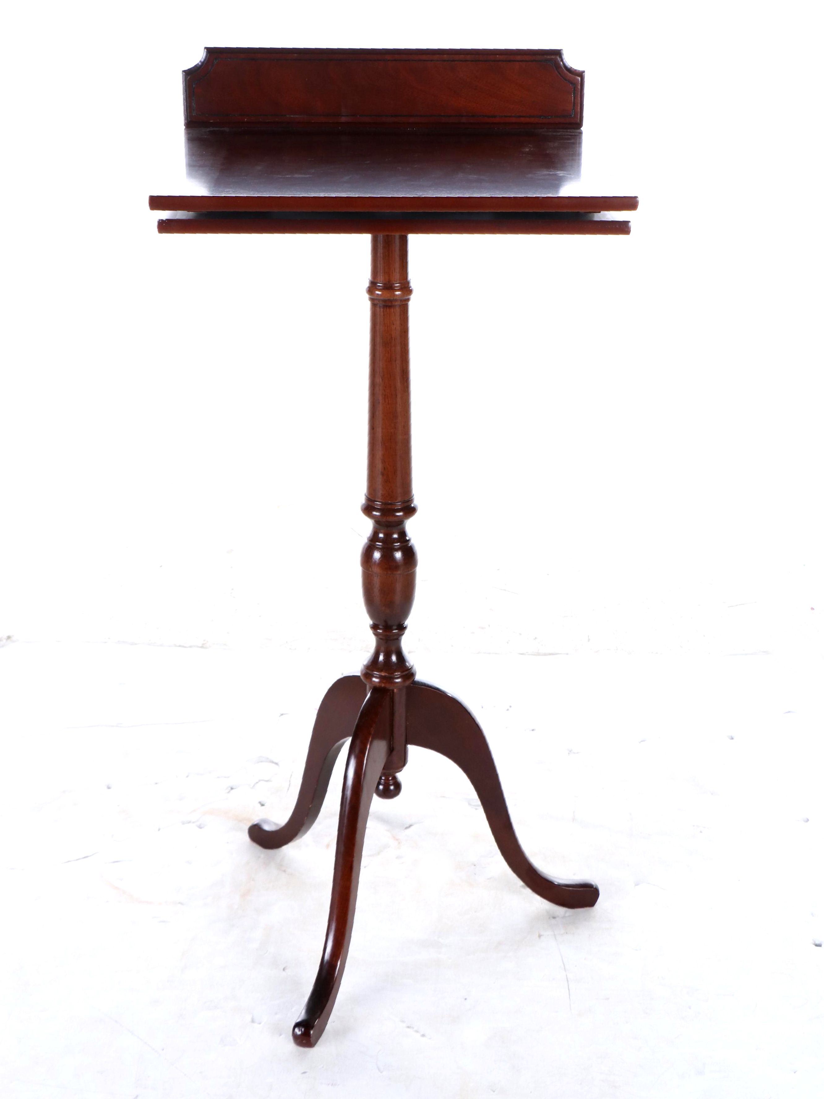 The Bombay Company Queen Anne Style Wooden Book Stand with Book