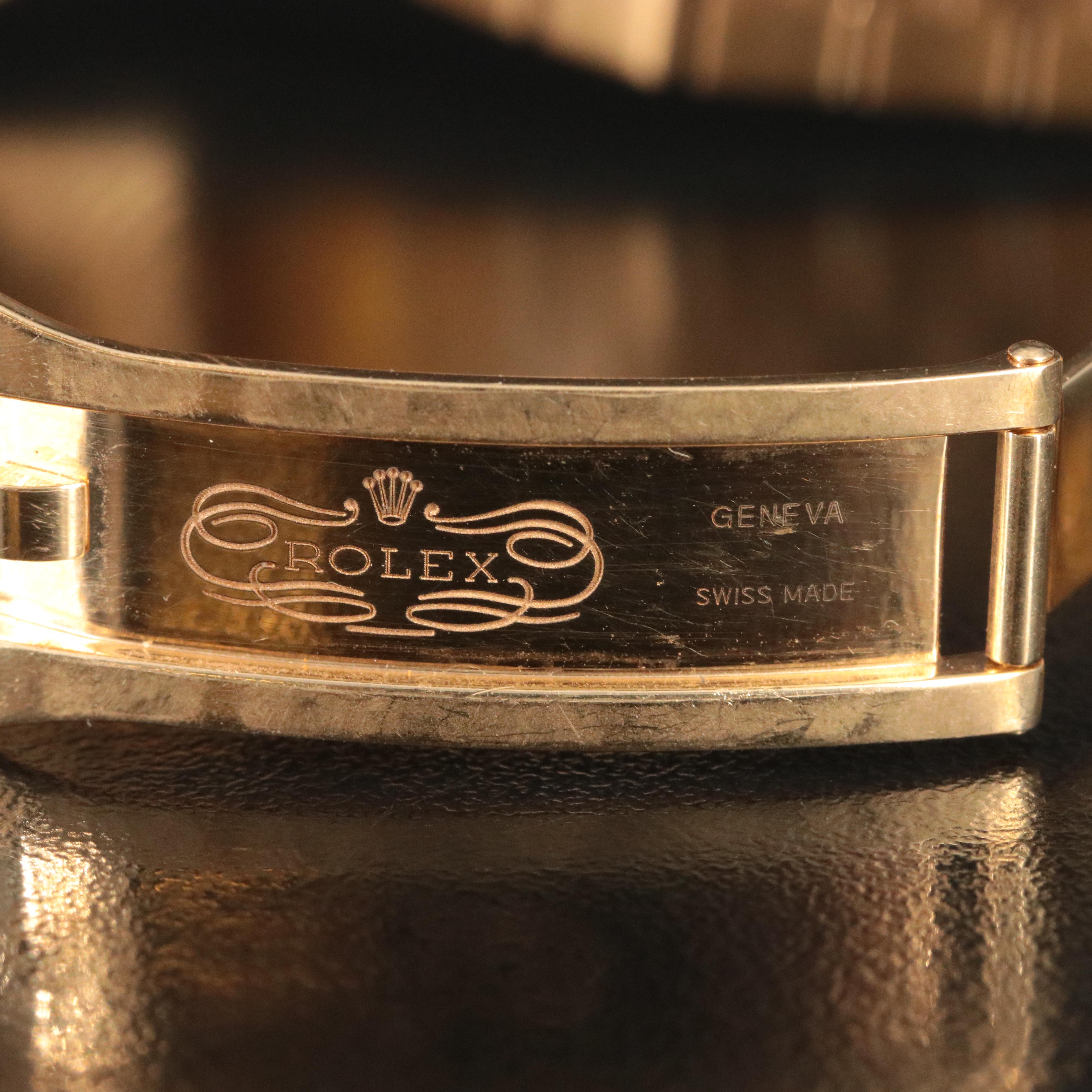 2001 Rolex Factory Diamond Case Jubilee Dial Day-Date President Watch