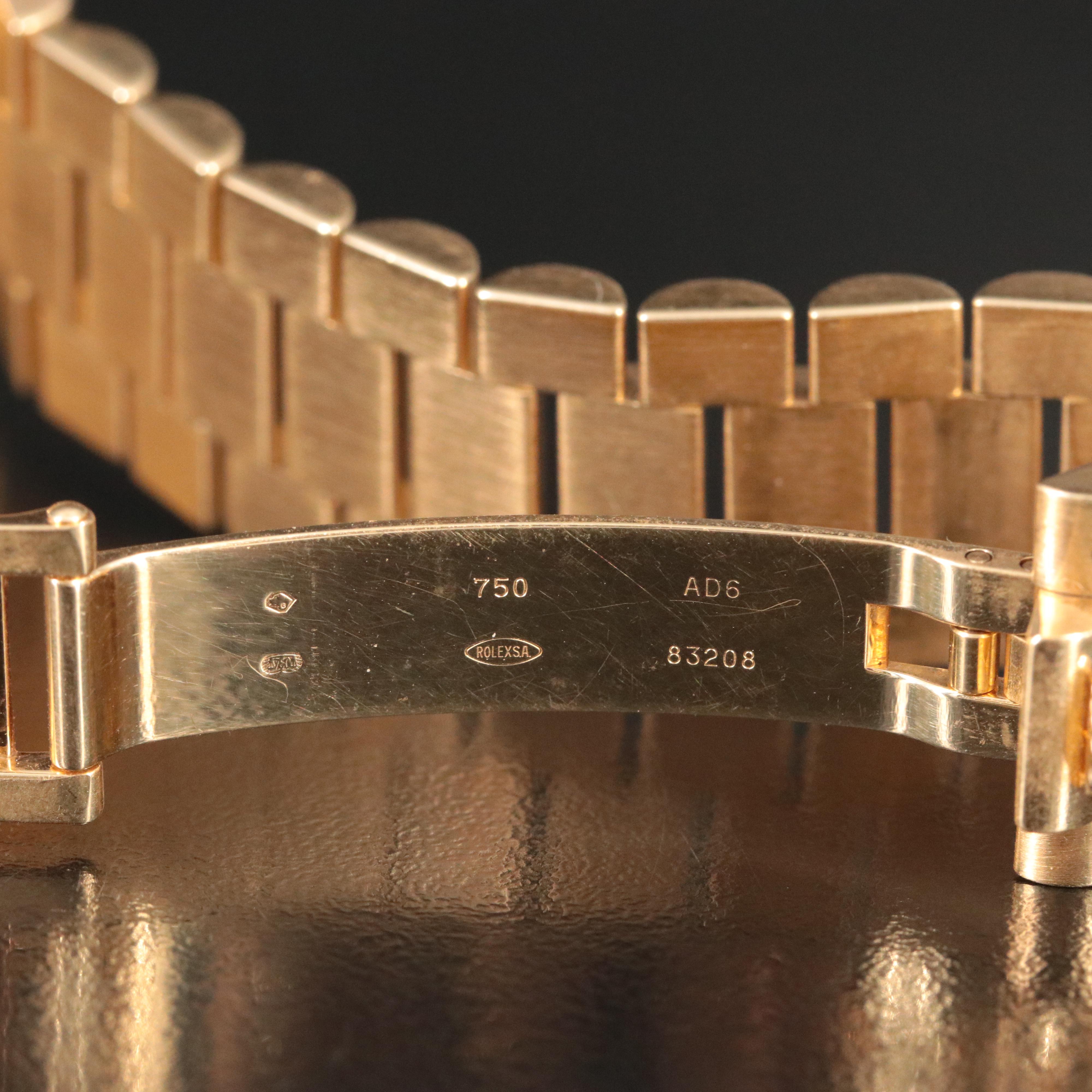 2001 Rolex Factory Diamond Case Jubilee Dial Day-Date President Watch