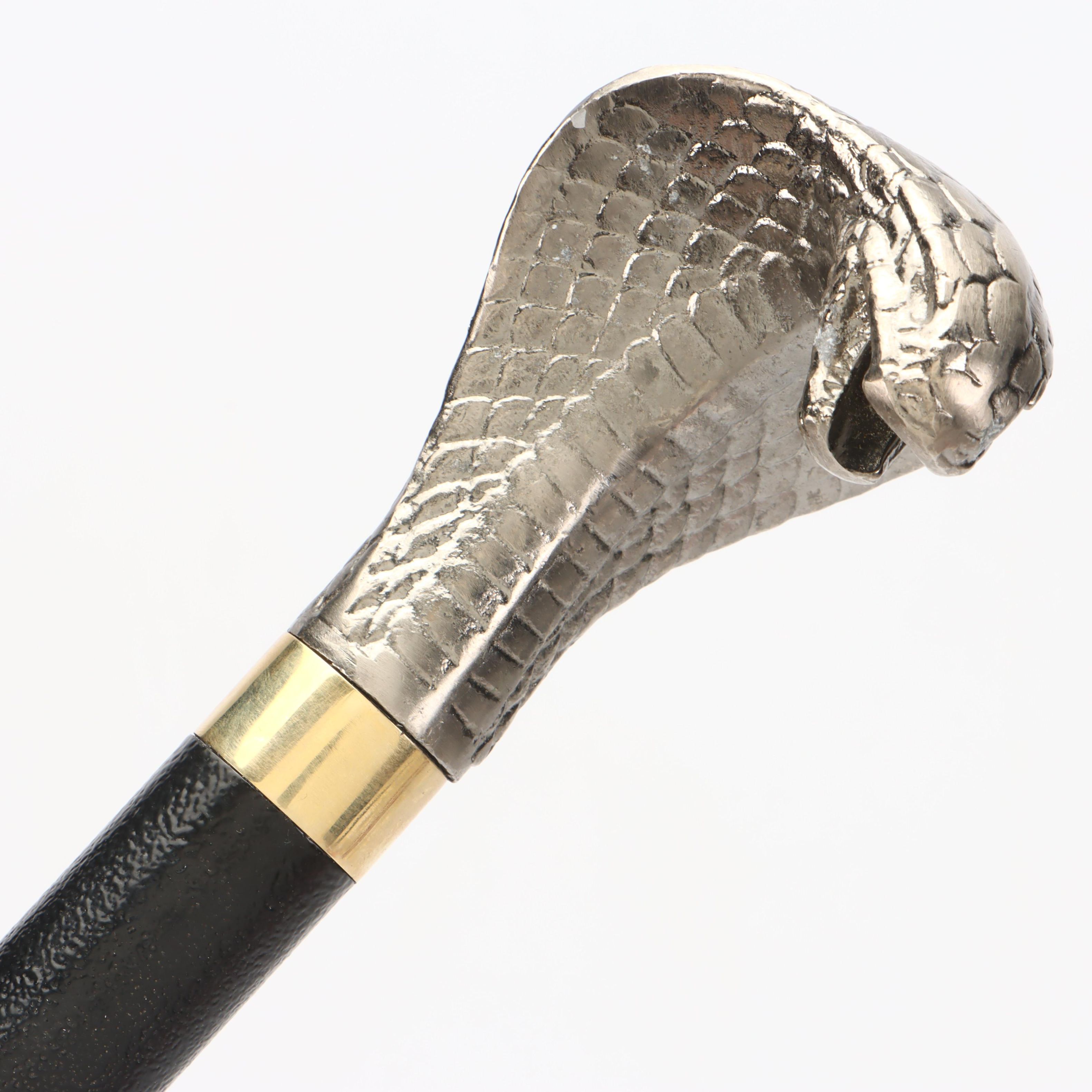 Cobra Head Handled Cane