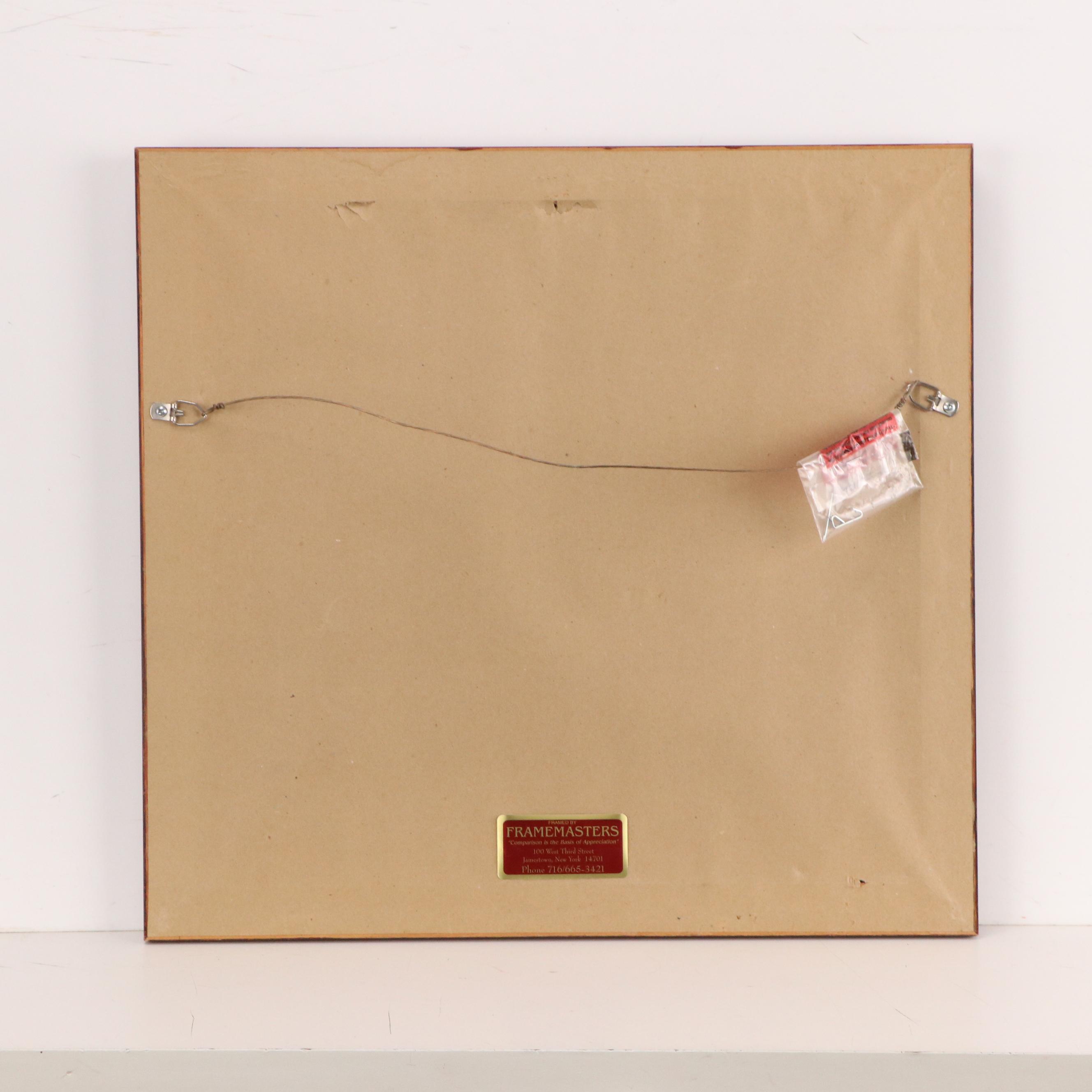 Ornithological Offset Lithograph After Roger Tory Peterson of Cardinals