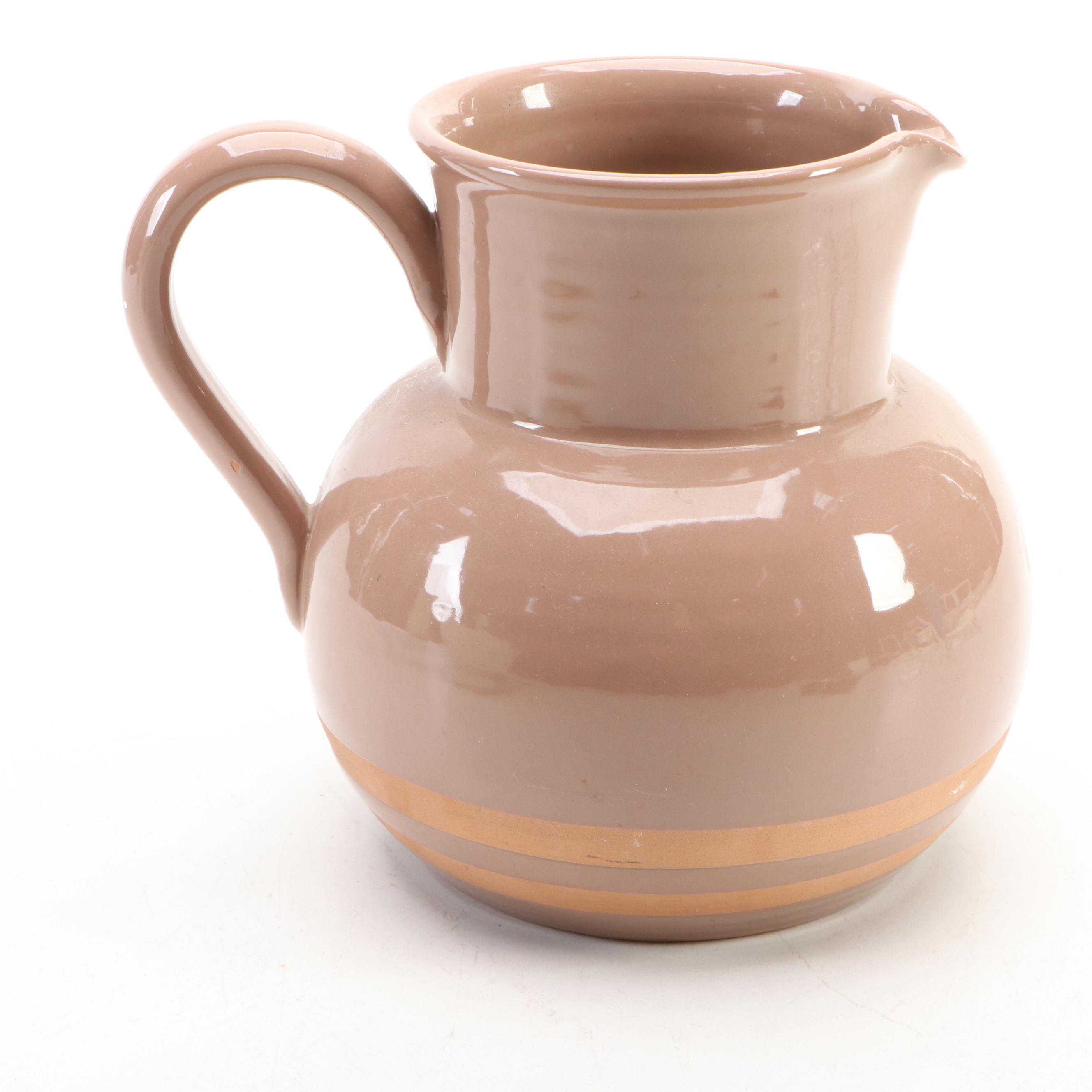 Ballard Designs Mayme Vase with Pitcher and Farmhouse Bowls
