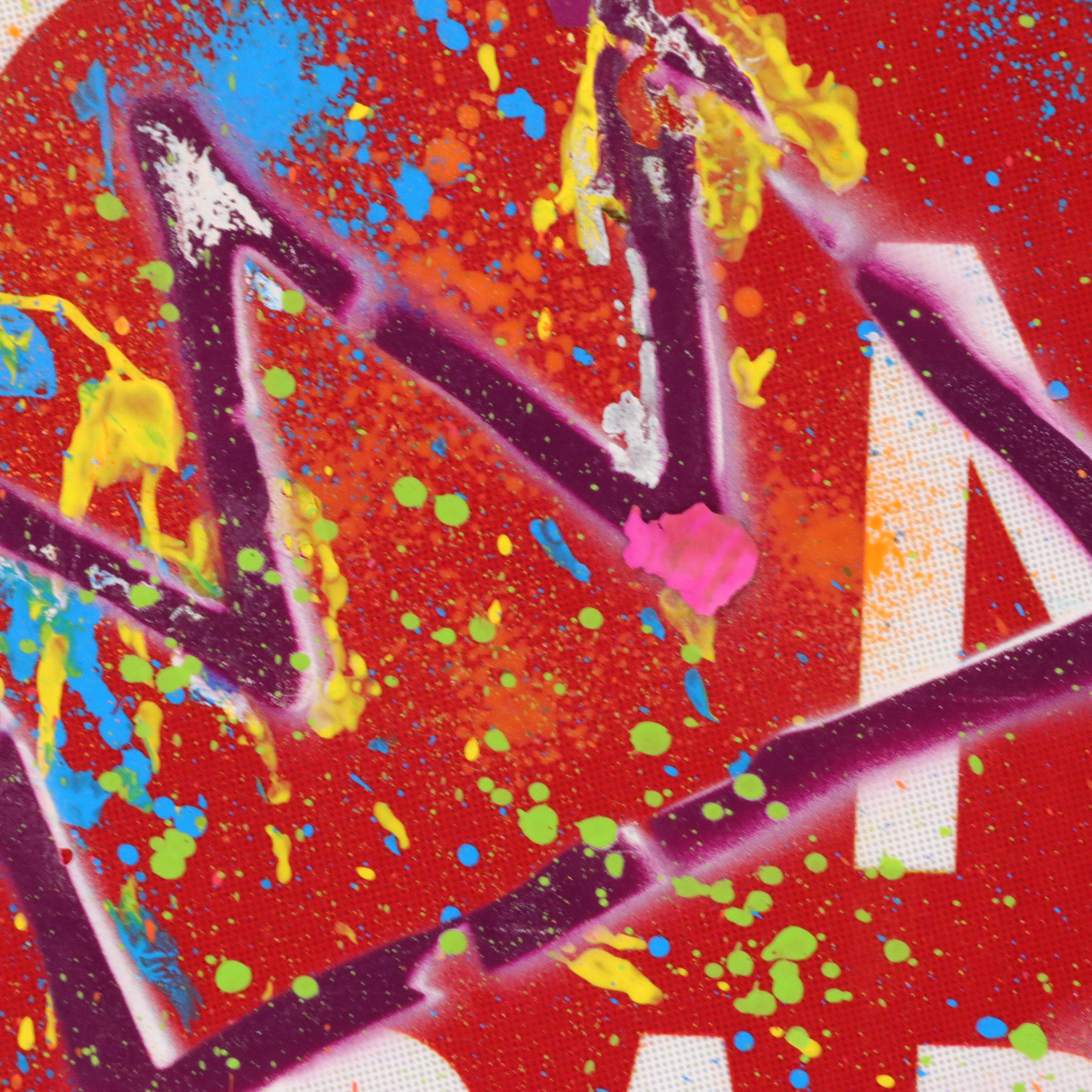 E.M. Zax Hand-Painted "No Parking" Sign, 2023