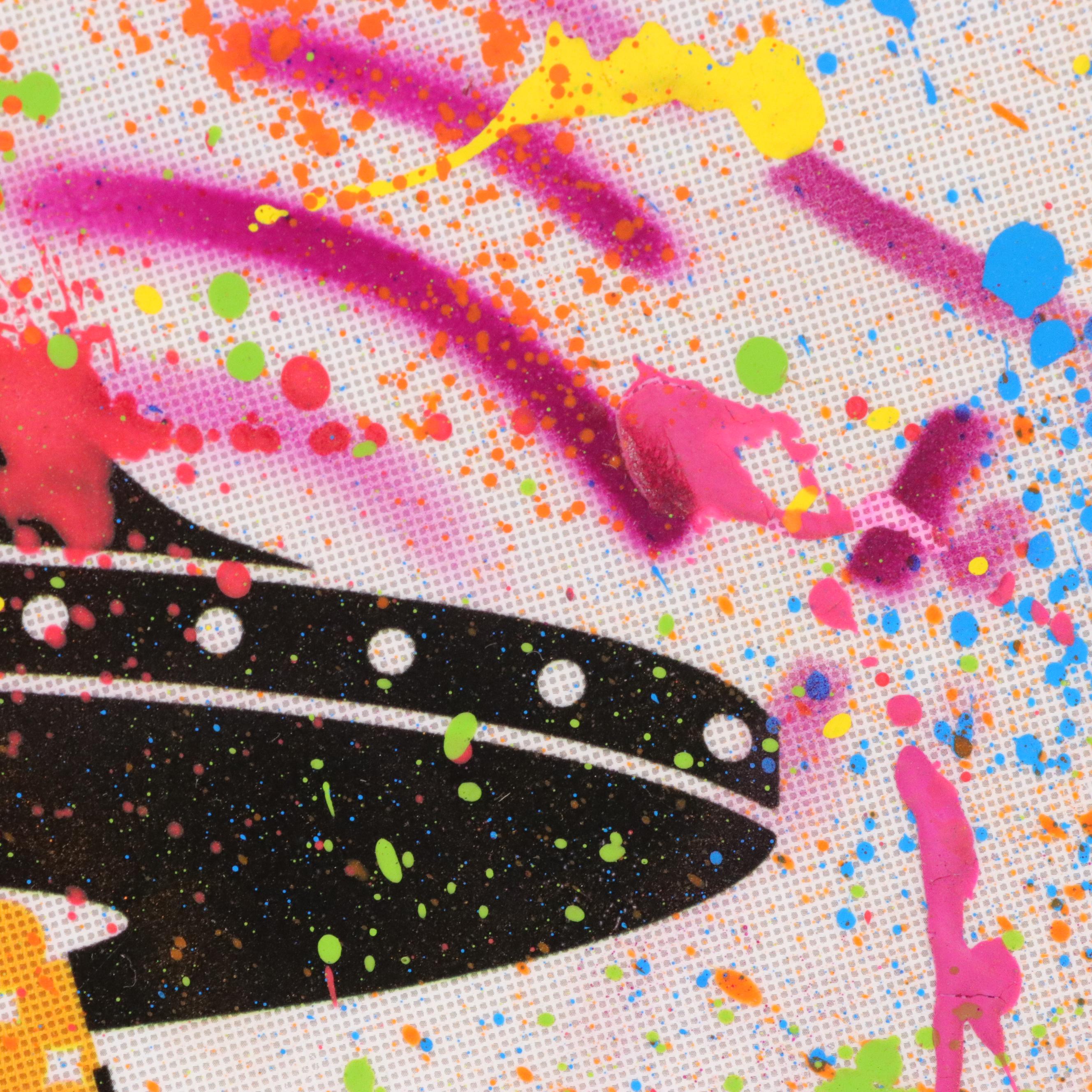 E.M. Zax Hand-Painted "No Parking" Sign, 2023