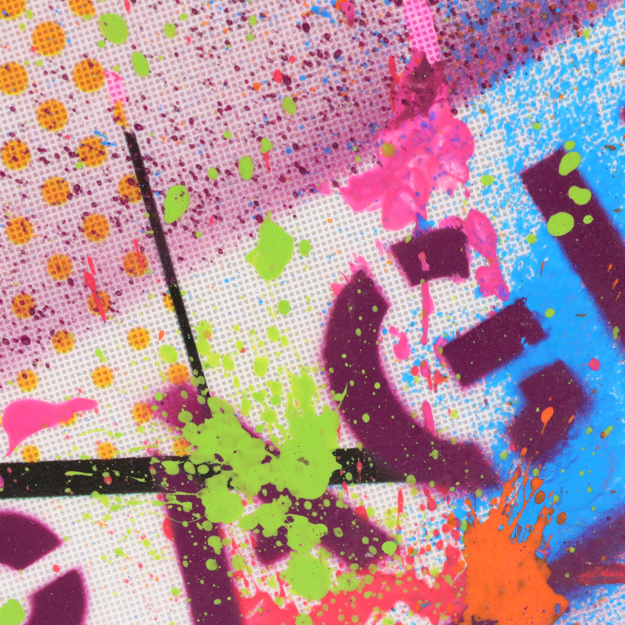 E.M. Zax Hand-Painted "No Parking" Sign, 2023