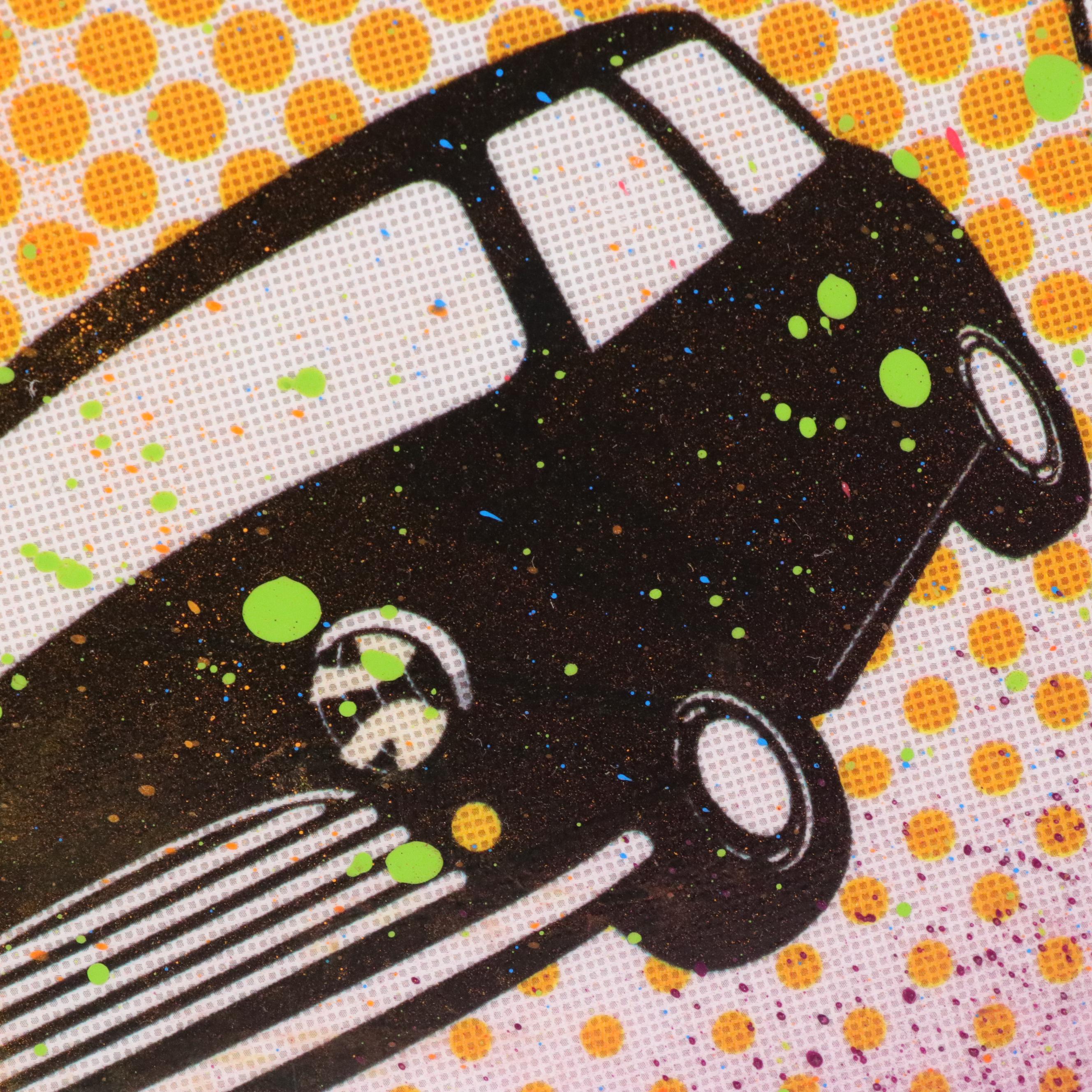 E.M. Zax Hand-Painted "No Parking" Sign, 2023