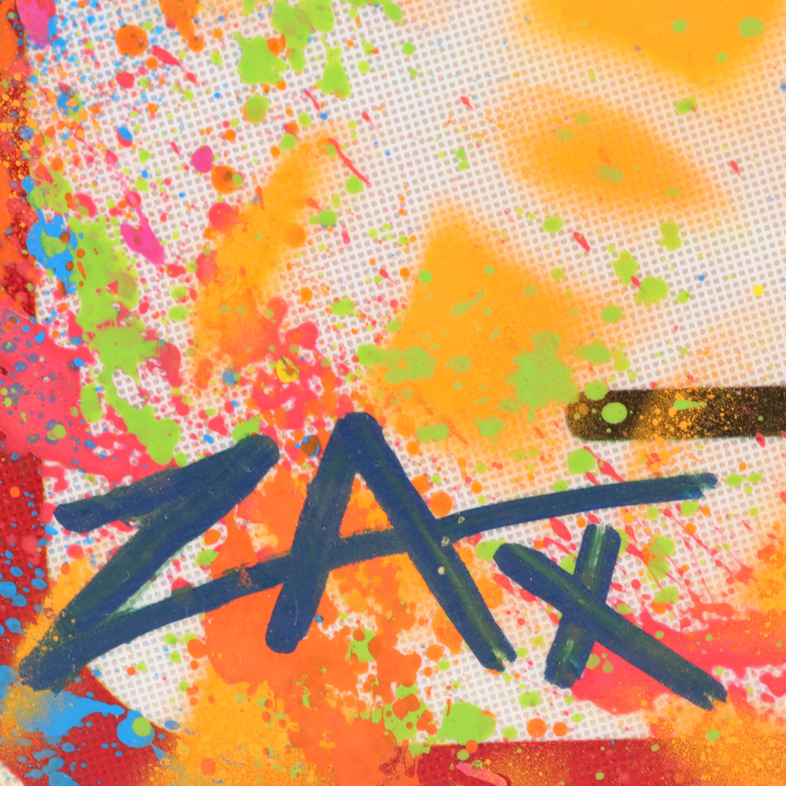 E.M. Zax Hand-Painted "No Parking" Sign, 2023