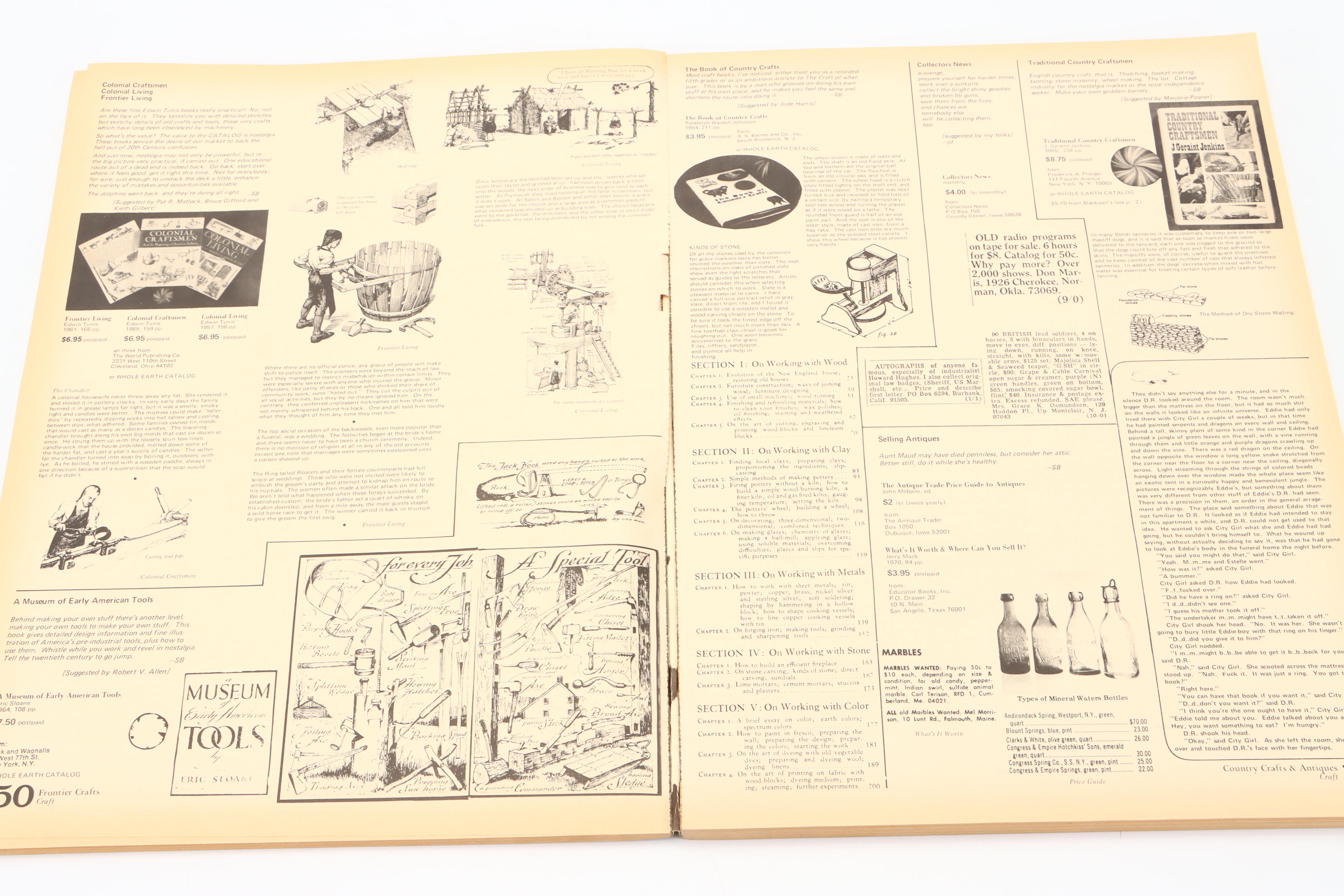 "The Last Whole Earth Catalog" and "Computerworld" 1,000th Issue