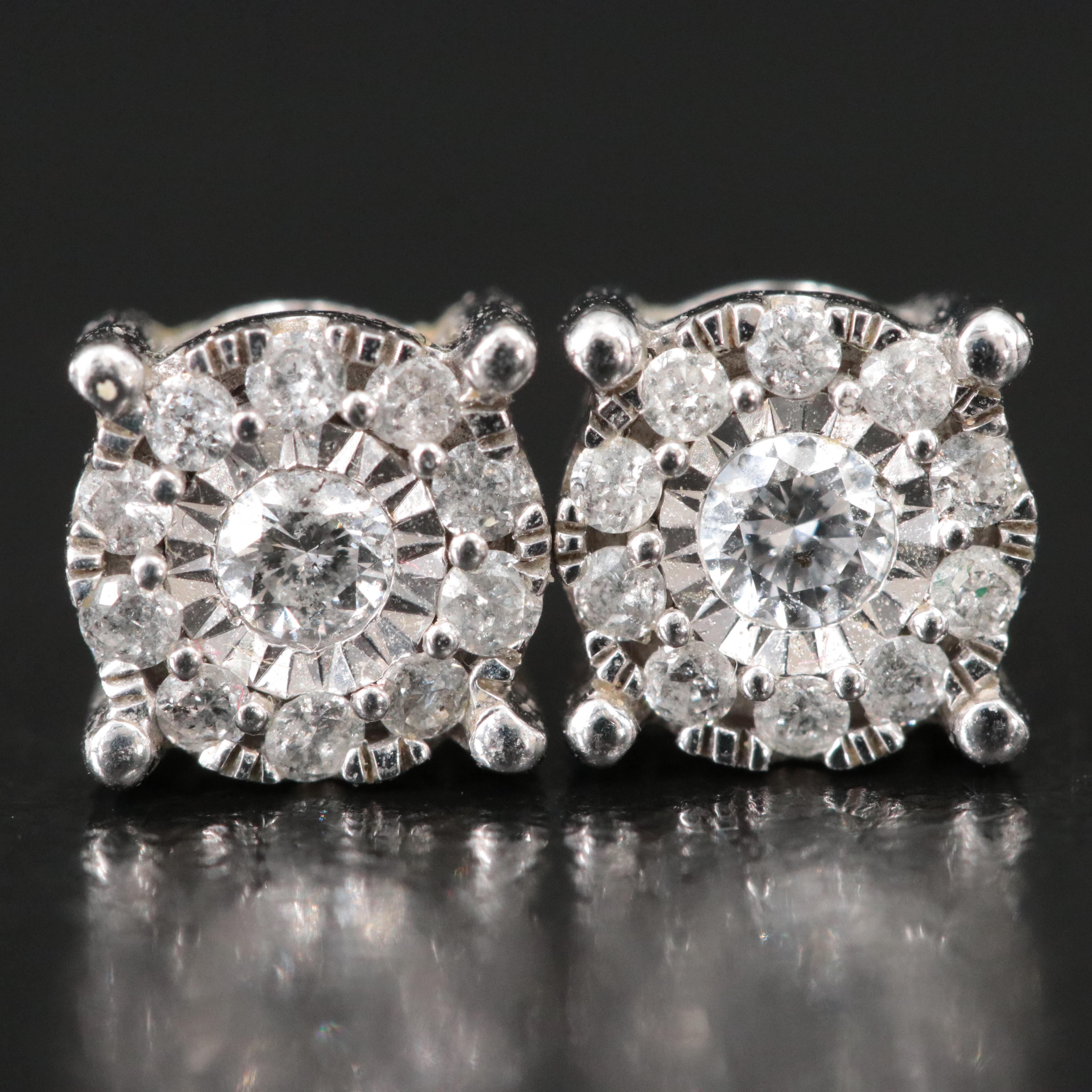 14K 2.32 CTW Diamond Stud Earrings