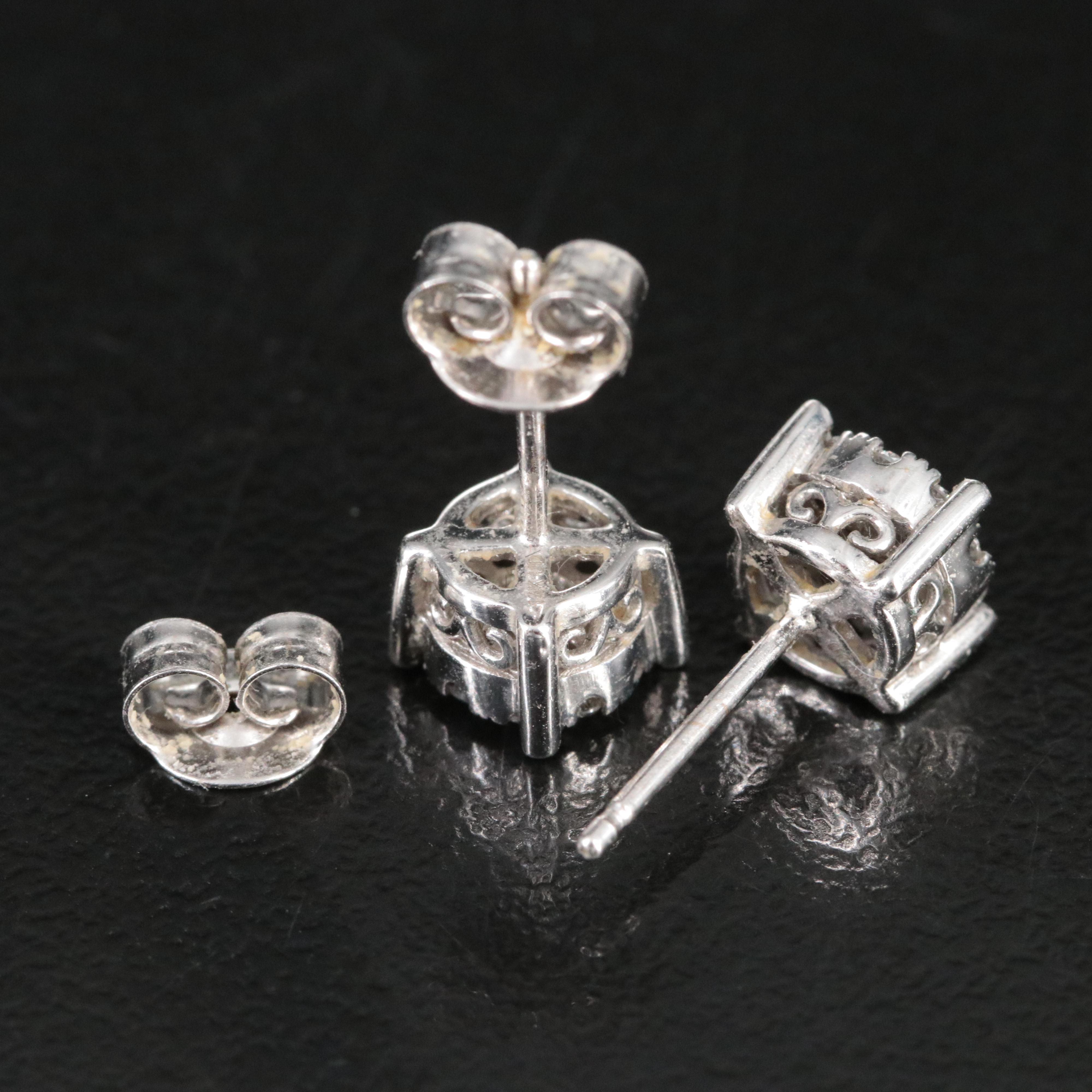 14K 2.32 CTW Diamond Stud Earrings