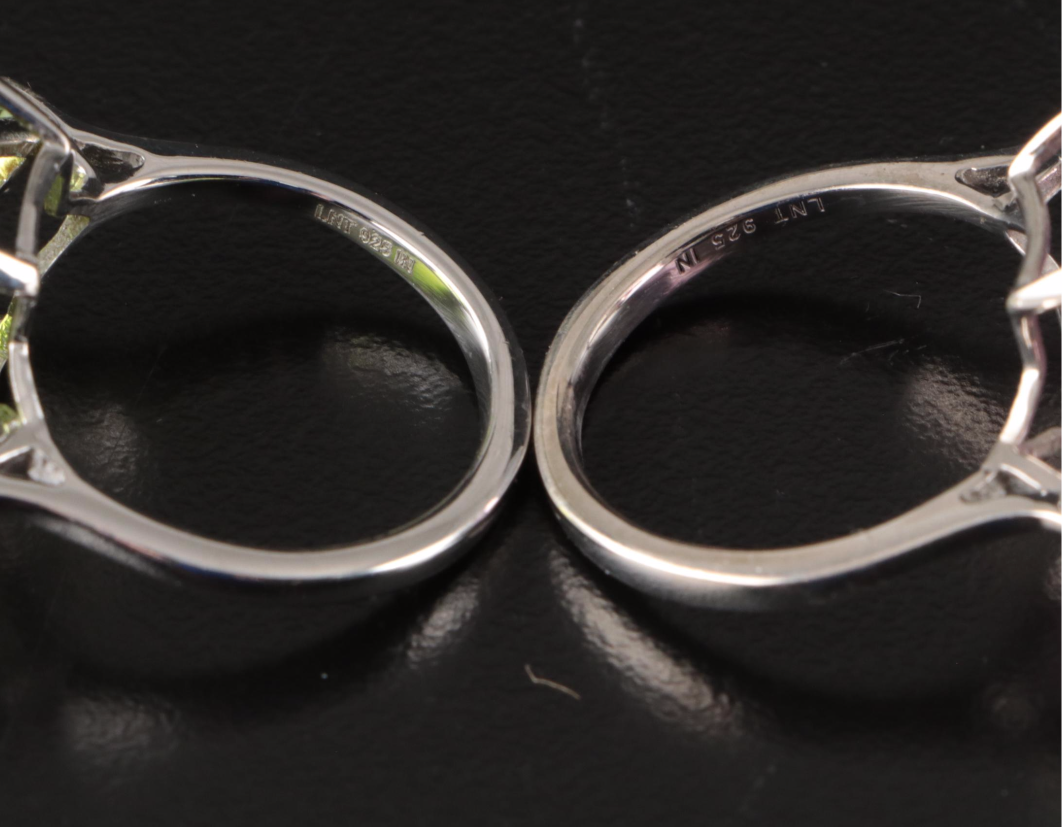 Group of 14 Assorted Sterling Silver Rings, Necklaces, Earrings, and Pendants